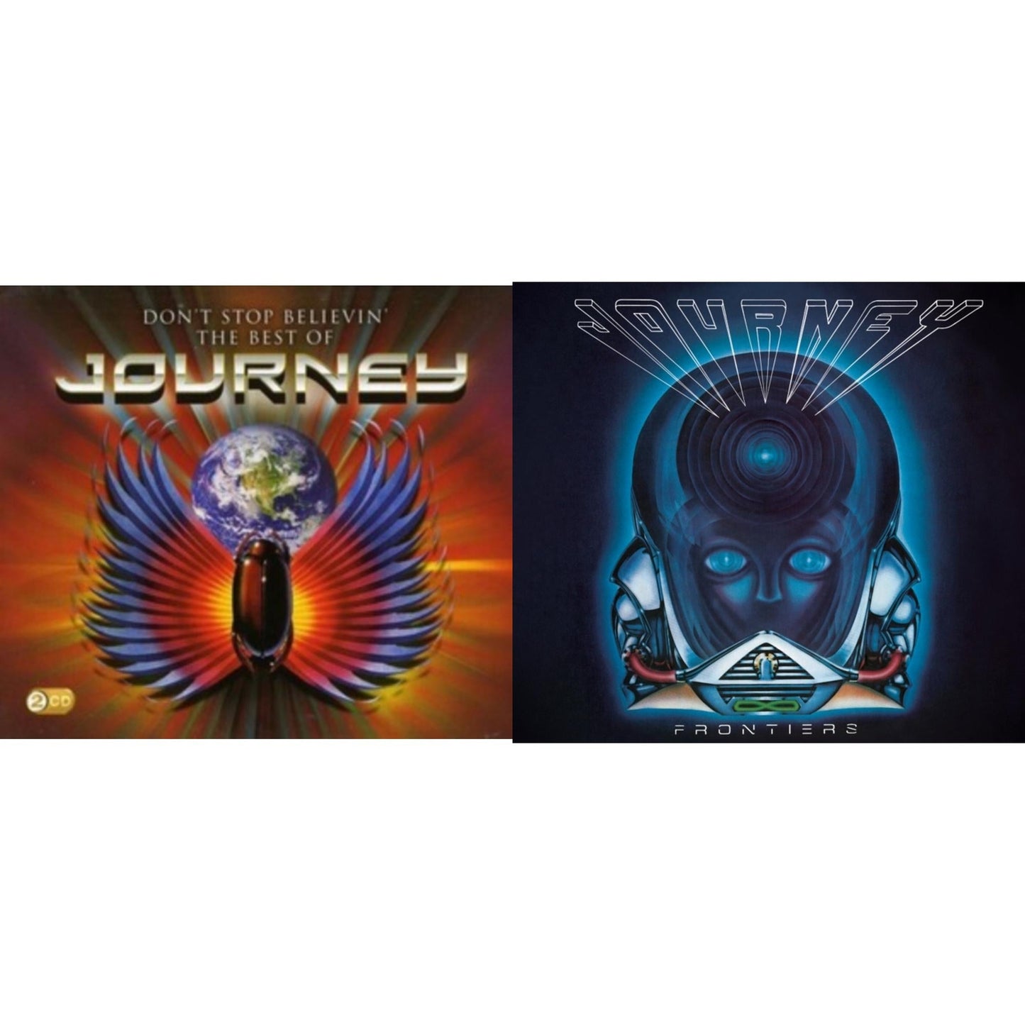 Journey - Dont Stop Believin: Best Of & Frontiers - CD Bundle