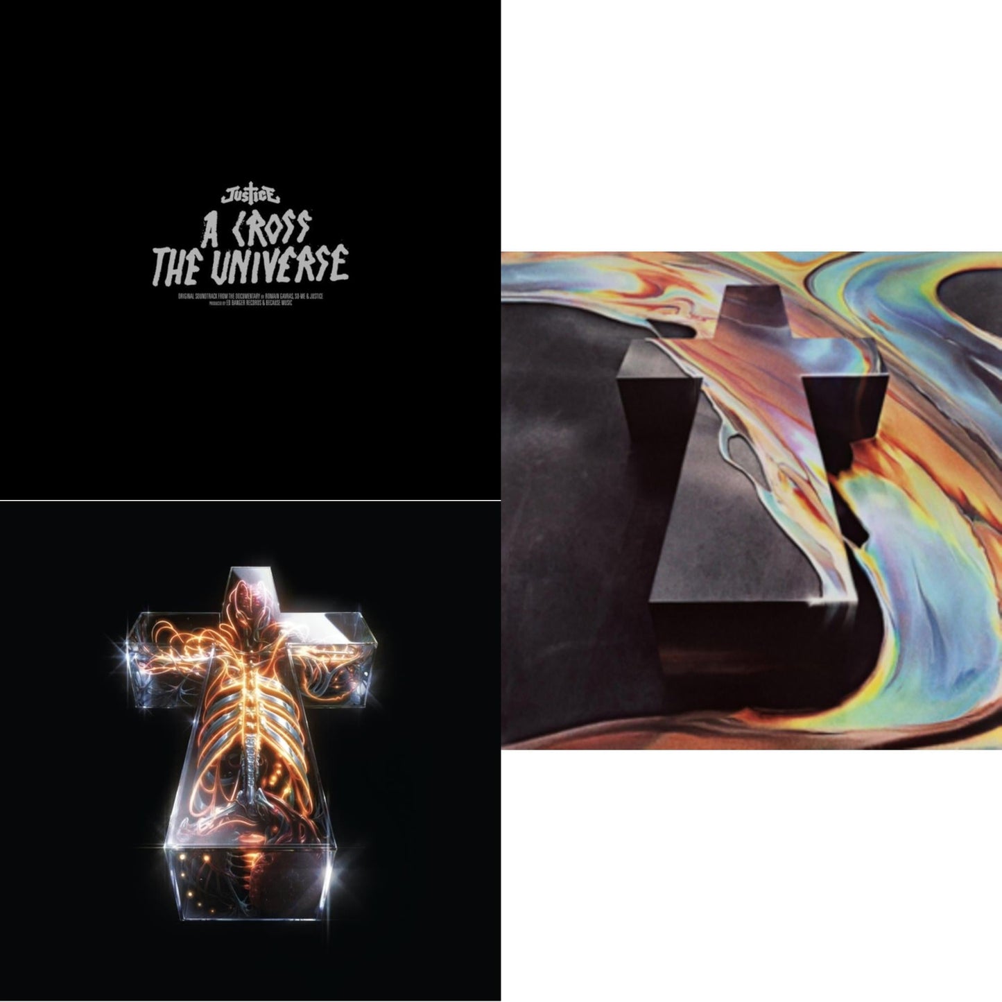 Justice - Cross The Universe (2LP/140G) & Hyperdrama (2LP) & Woman