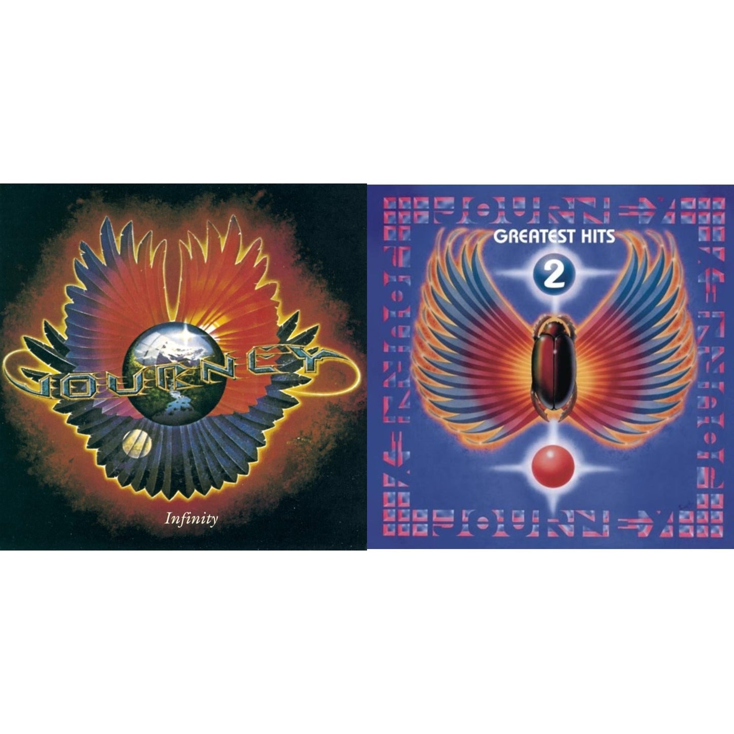 Journey - Infinity & Journey's Greatest Hits Vol.2 - CD Bundle