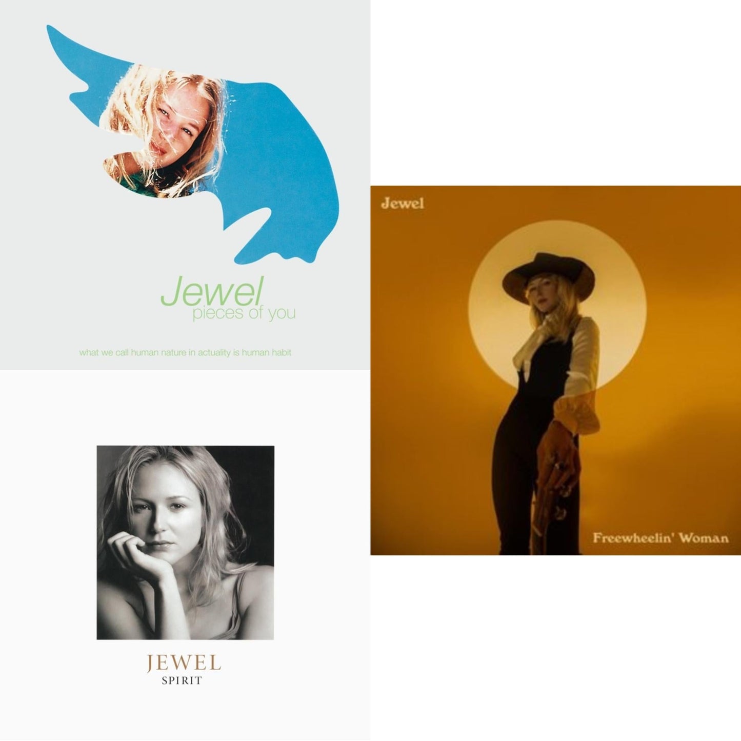 Jewel - Freewheelin' Woman & Pieces Of You (25Th Anniversary Edition) & Spirit (25Th Anniversary) (2LP)