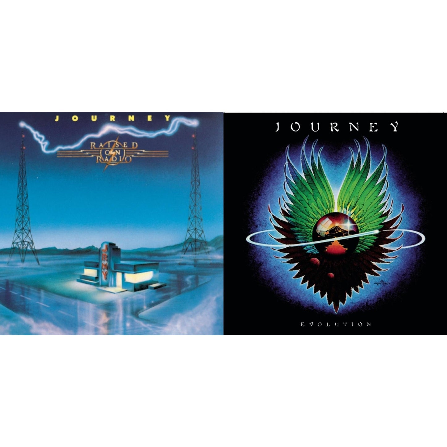 Journey - Raised On Radio & Evolution - CD Bundle