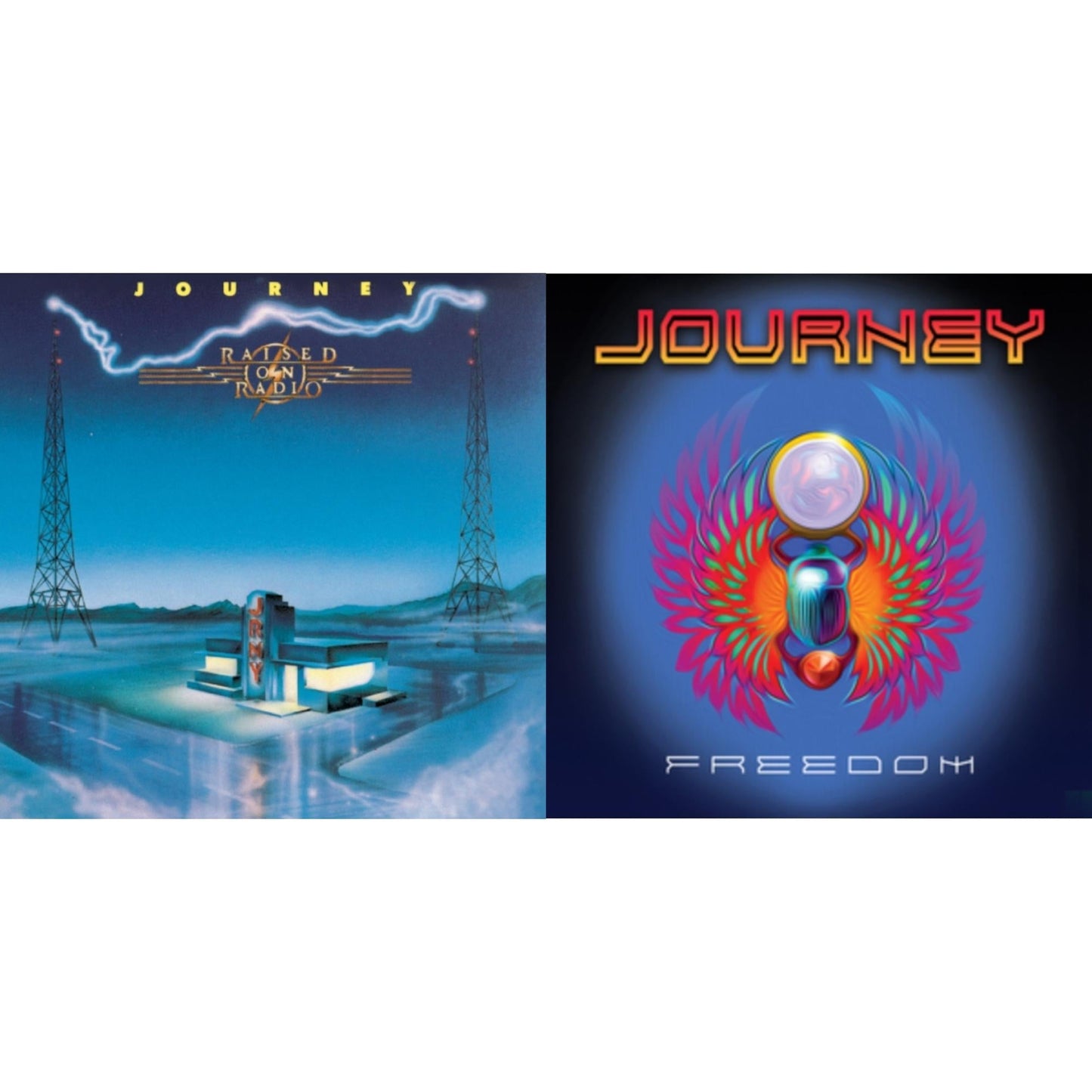 Journey - Freedom & Raised On Radio - CD Bundle