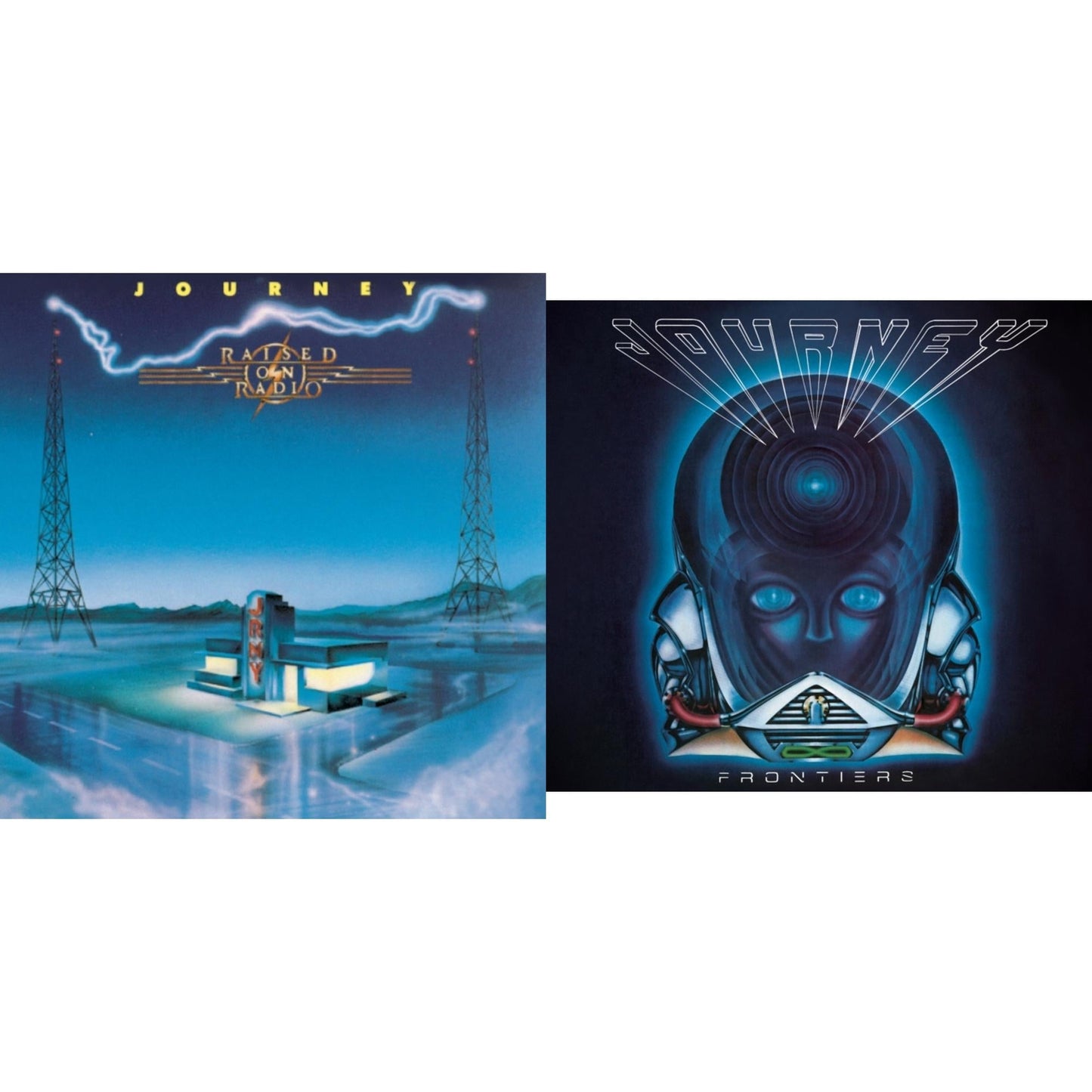 Journey - Raised On Radio & Frontiers - CD Bundle