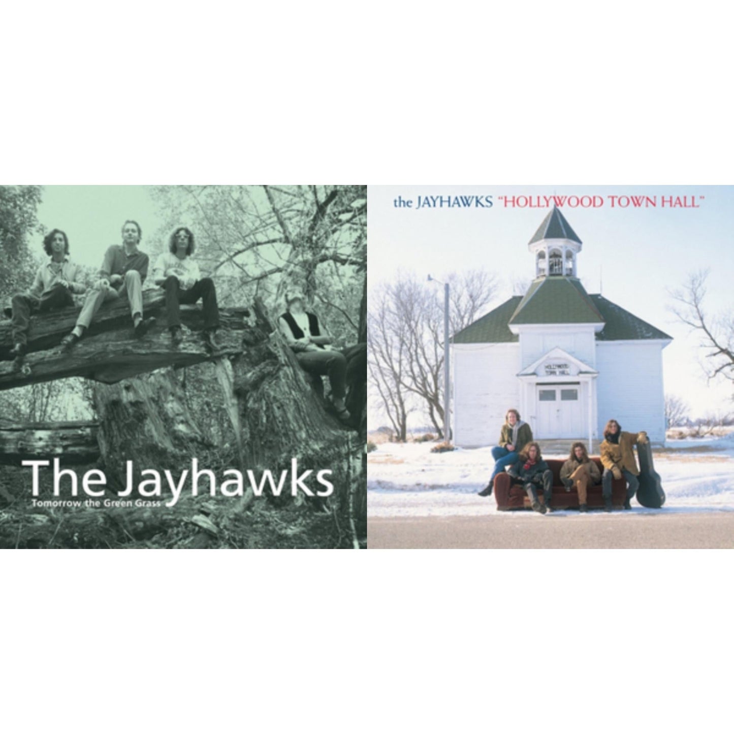 Jayhawks - Hollywood Town Hall & Tomorrow The Green Grass - LP Vinyl Bundle