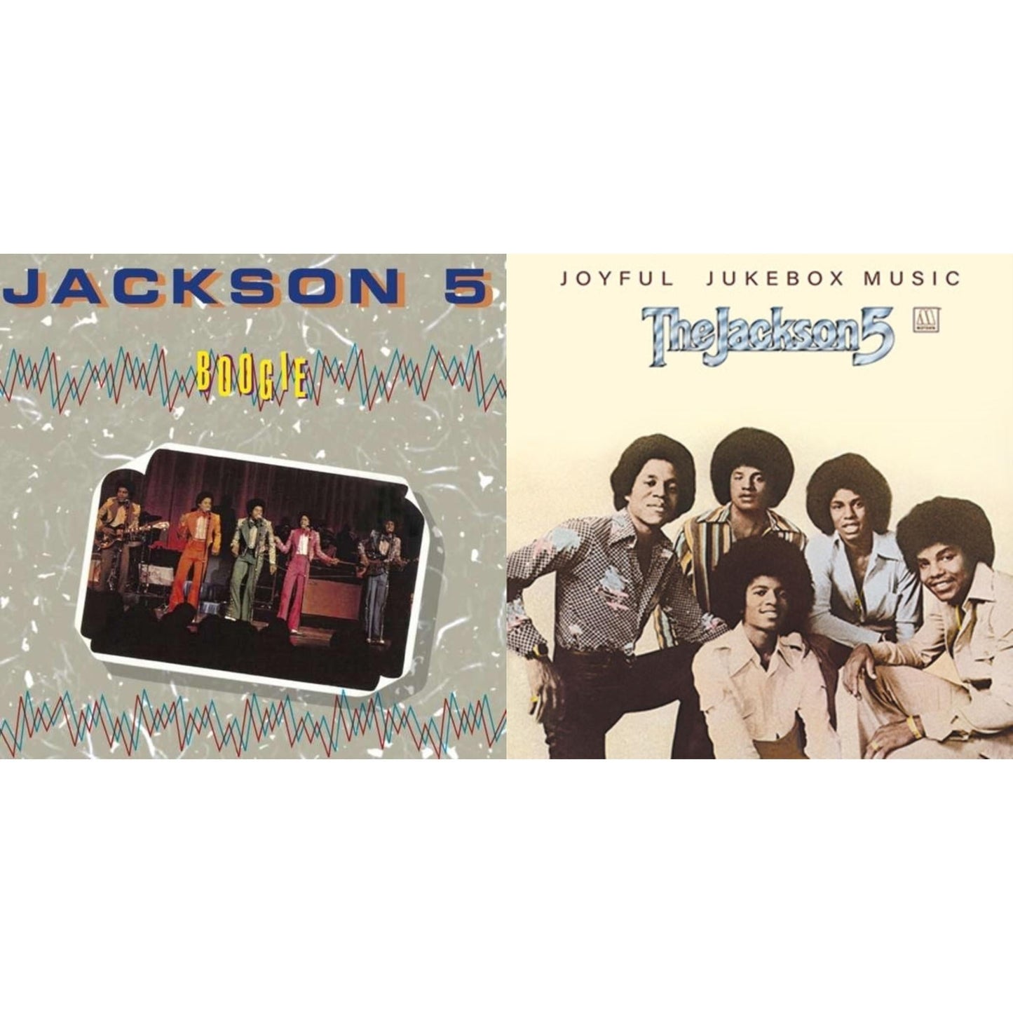 Jackson 5 - Boogie (Import) & Joyful Jukebox Music - CD Bundle