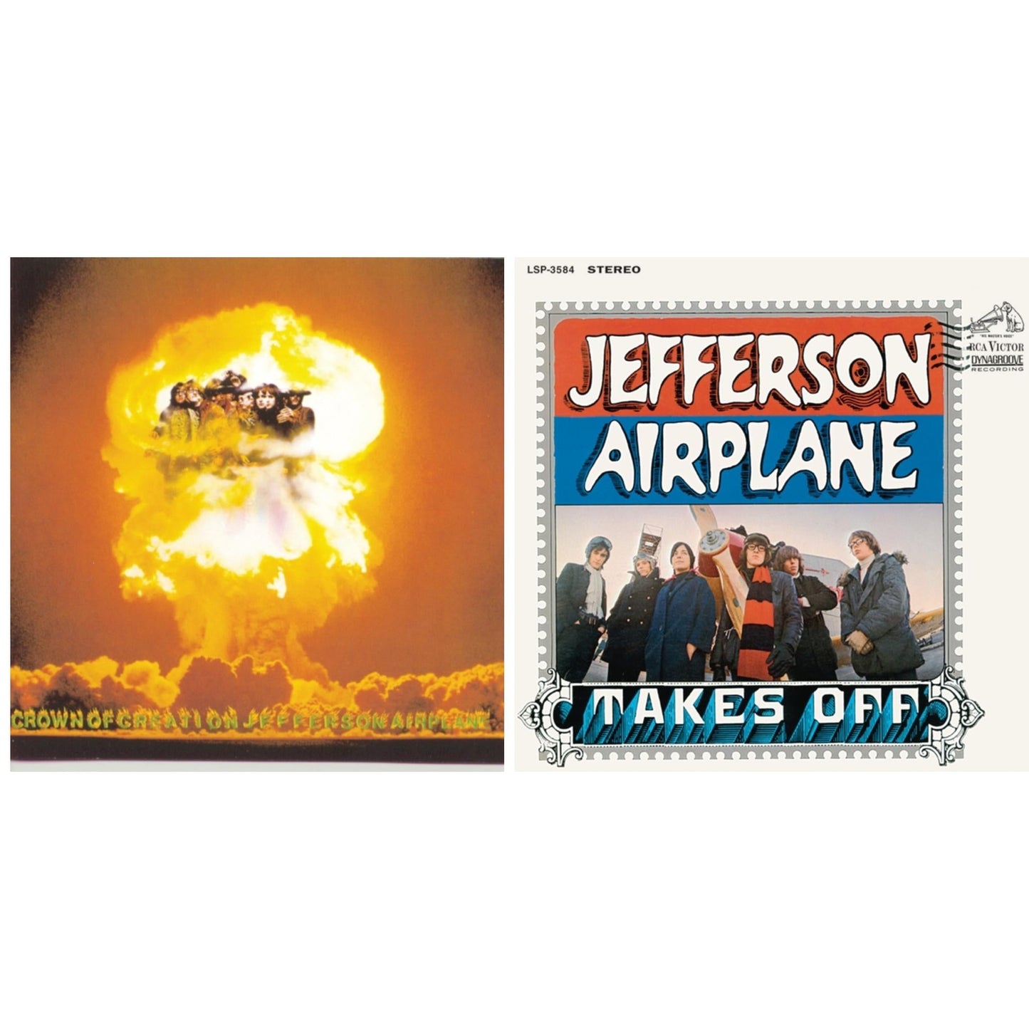 Jefferson Airplane - Crown Of Creation & Jefferson Airplane Takes Off - CD Bundle