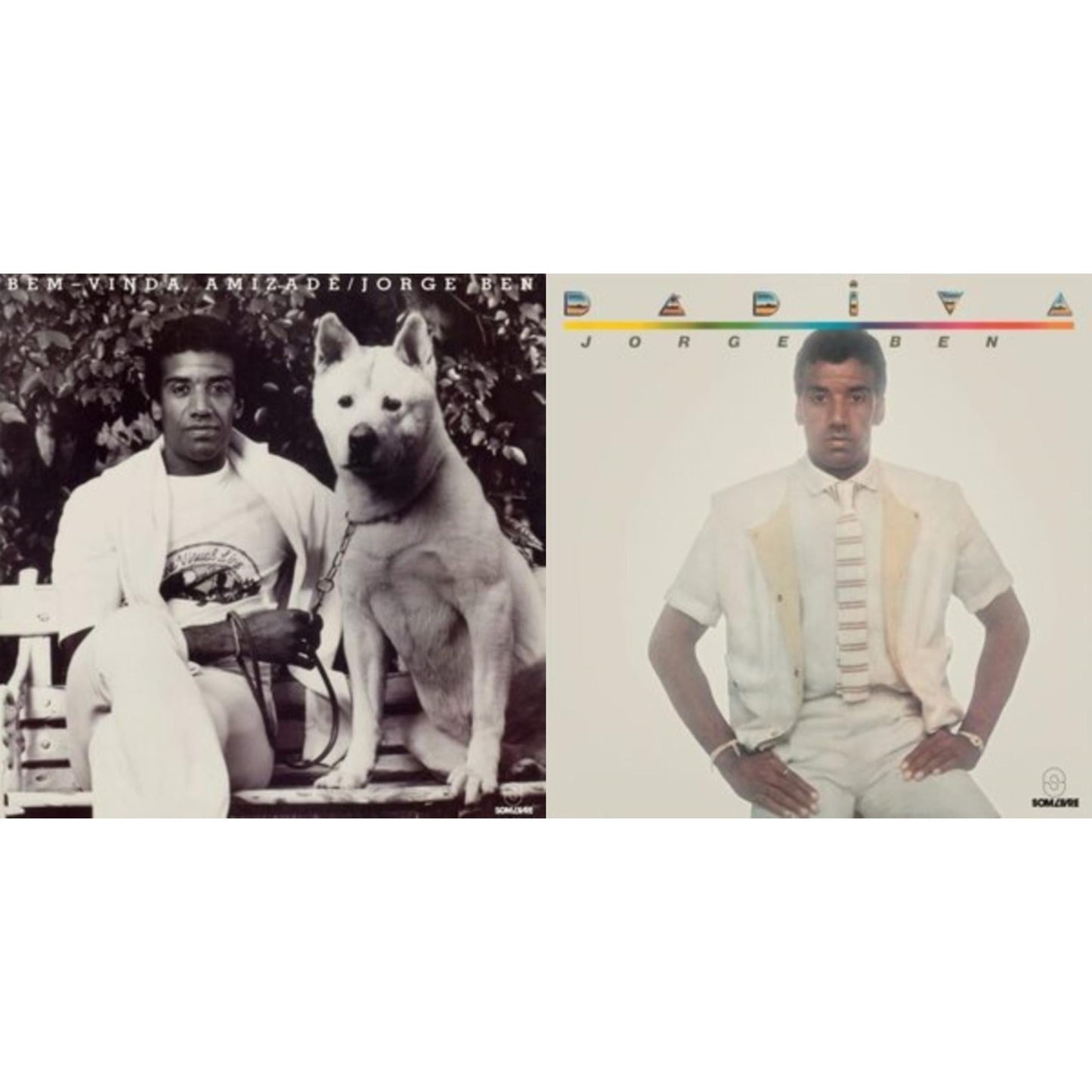 Jorge Ben - Bem-Vinda Amizade & Dadiva - LP Vinyl Bundle