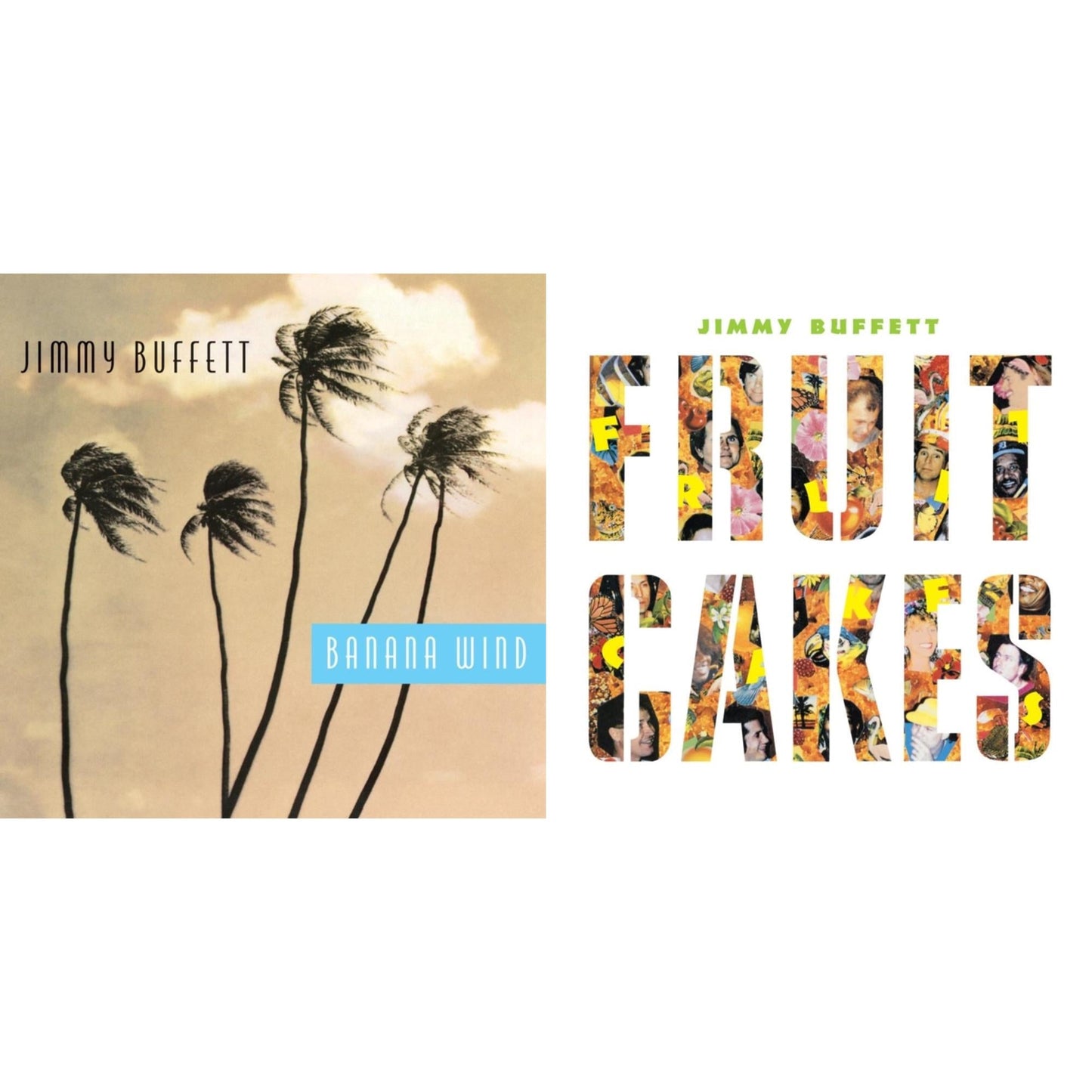 Jimmy Buffett - Banana Wind (2LP) & Fruitcakes (2LP)