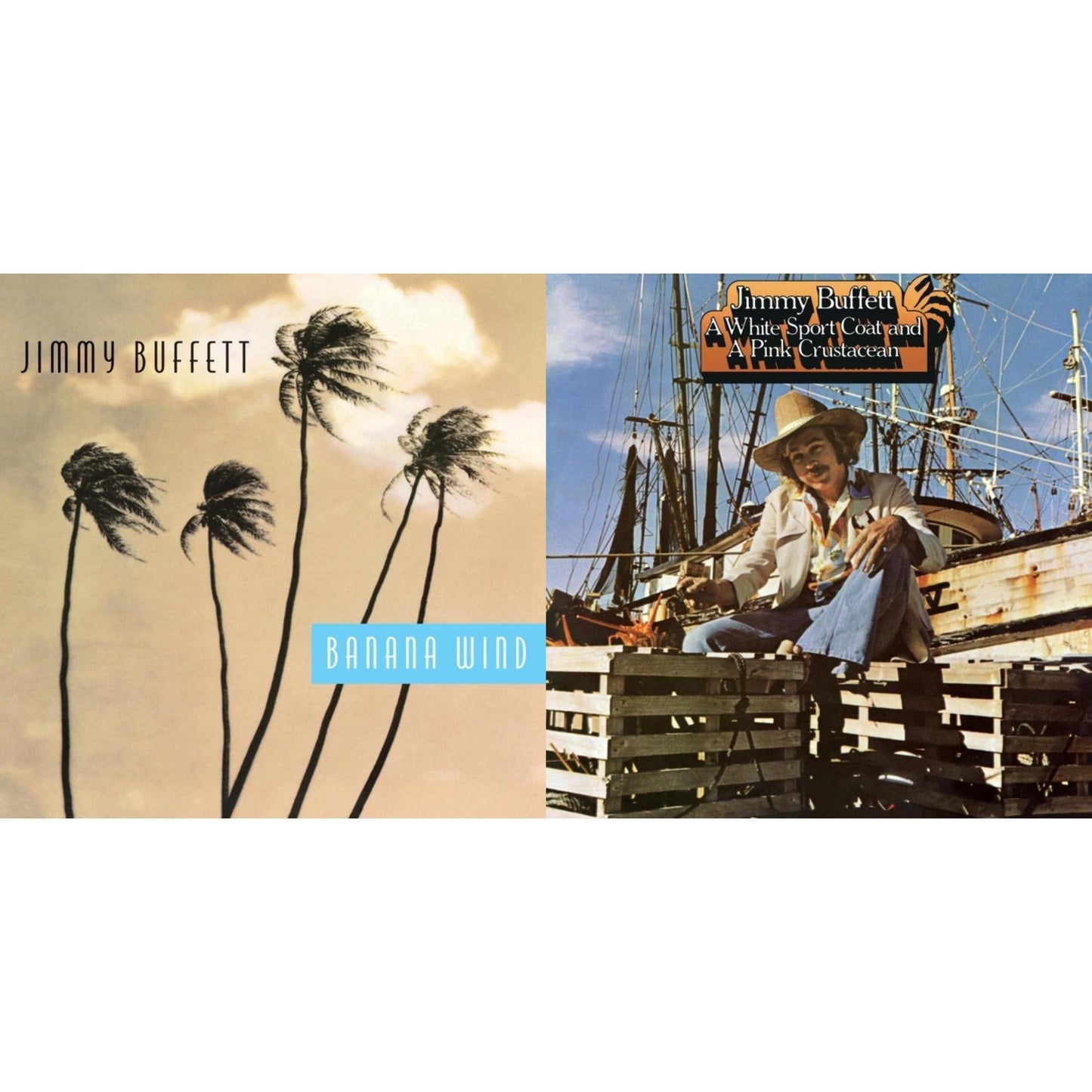 Jimmy Buffett - Banana Wind (2LP) & White Sport Coat & A Pink Crustacean