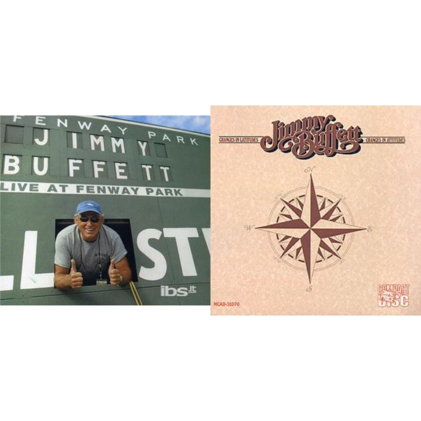 Jimmy Buffett - Changes In Latitudes Changes In Attitudes & Live At Fenway Park - CD Bundle