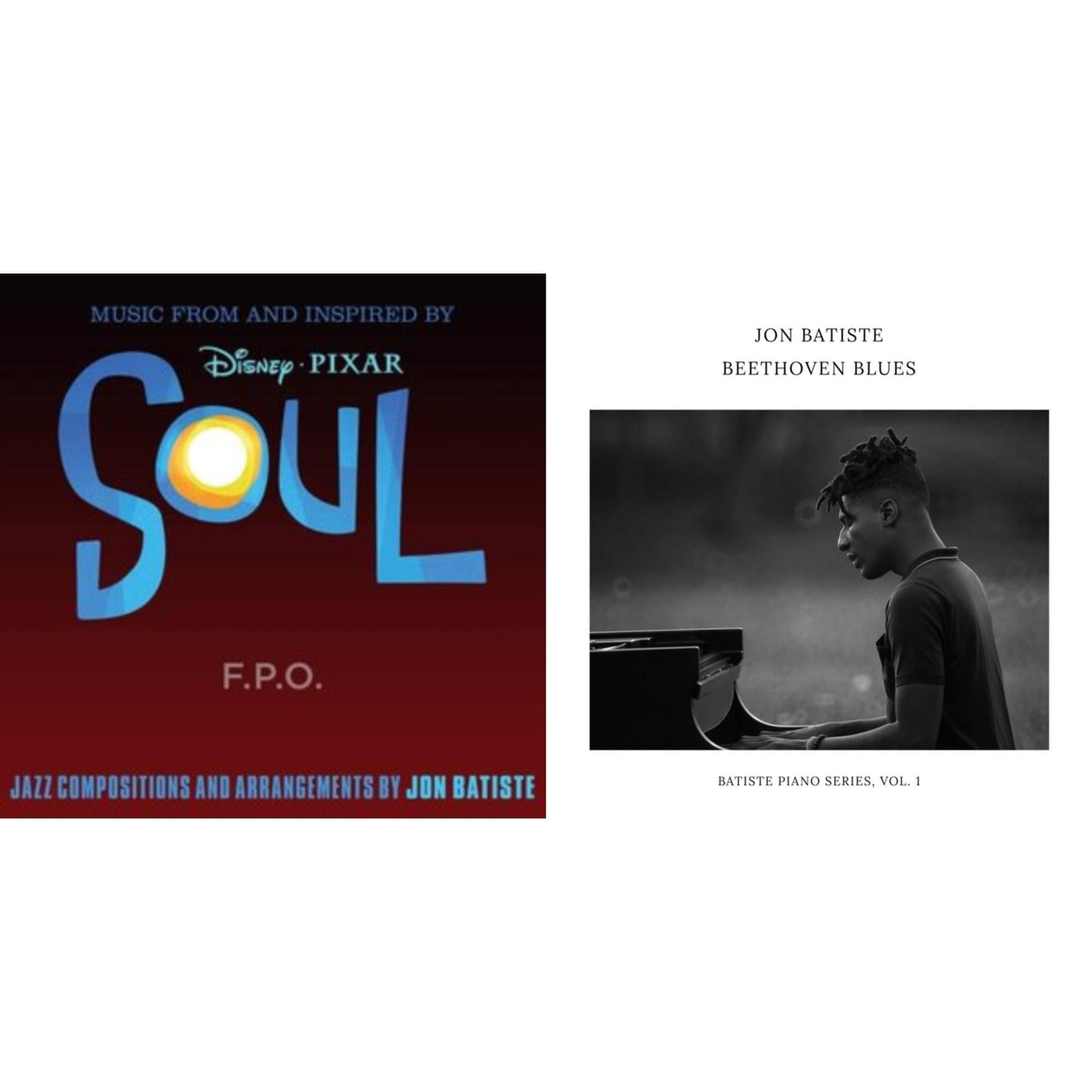 Jon Batiste - Music From & Inspired By Soul & Beethoven Blues - LP Vinyl Bundle