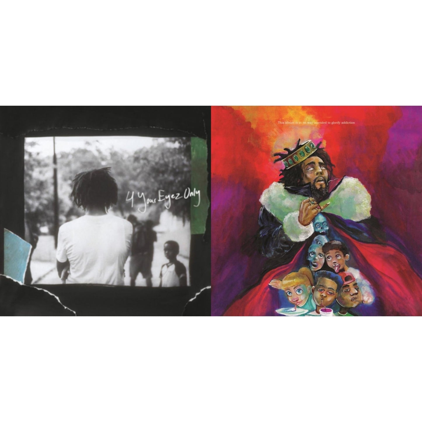 J. Cole - 4 Your Eyez Only & Kod - LP Vinyl Bundle
