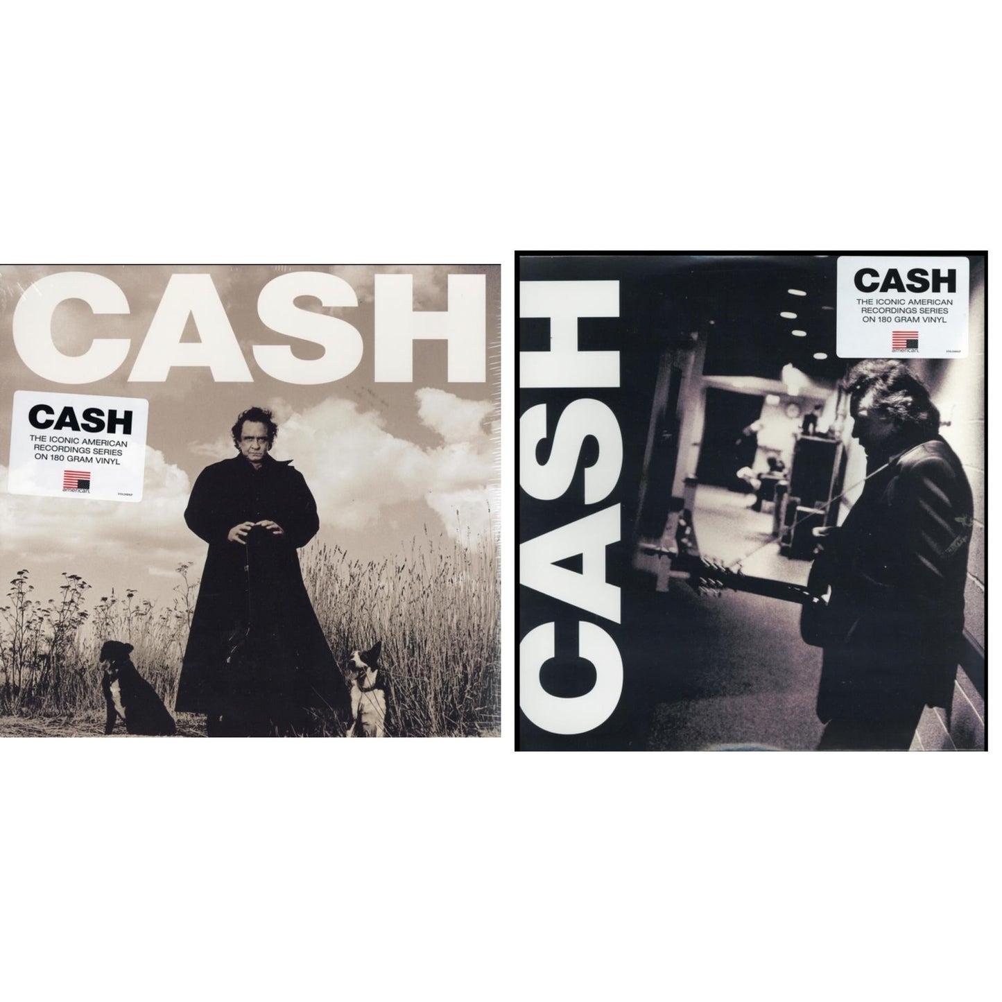 Johnny Cash - American Recordings & American Iii: Soitary Man - LP Vinyl Bundle