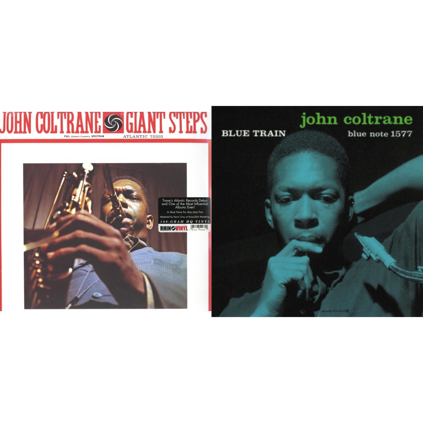 John Coltrane - Giant Steps & Blue Train - LP Vinyl Bundle