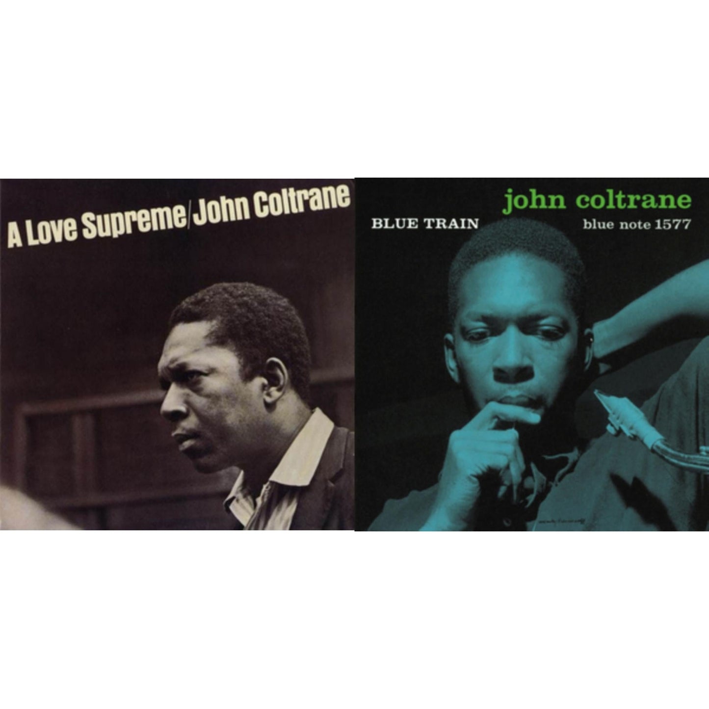 John Coltrane - Love Supreme & Blue Train - LP Vinyl Bundle