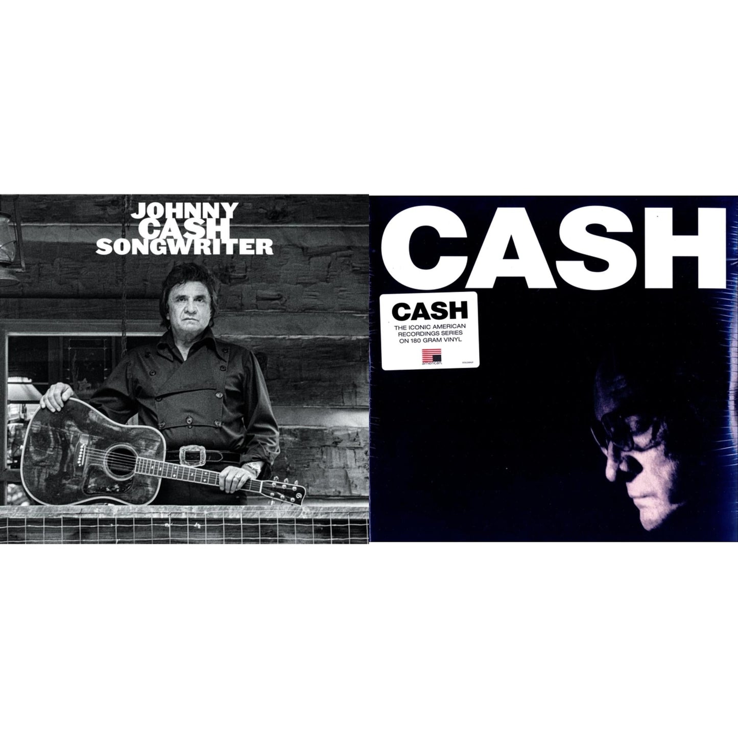 Johnny Cash - Songwriter & American Iv: The Man Comes Around - LP Vinyl Bundle