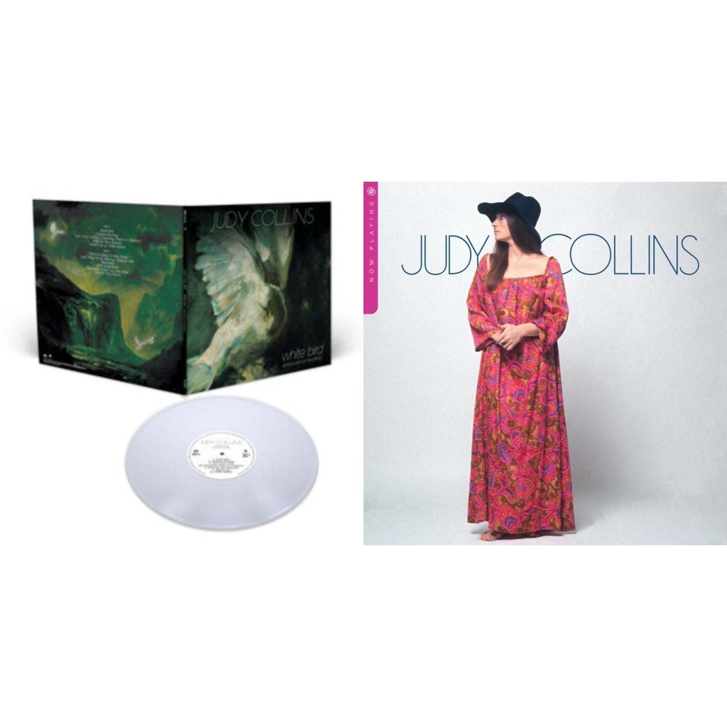 Judy Collins - White Bird - Anthology Of Favorites (White LP Vinyl) & Now Playing