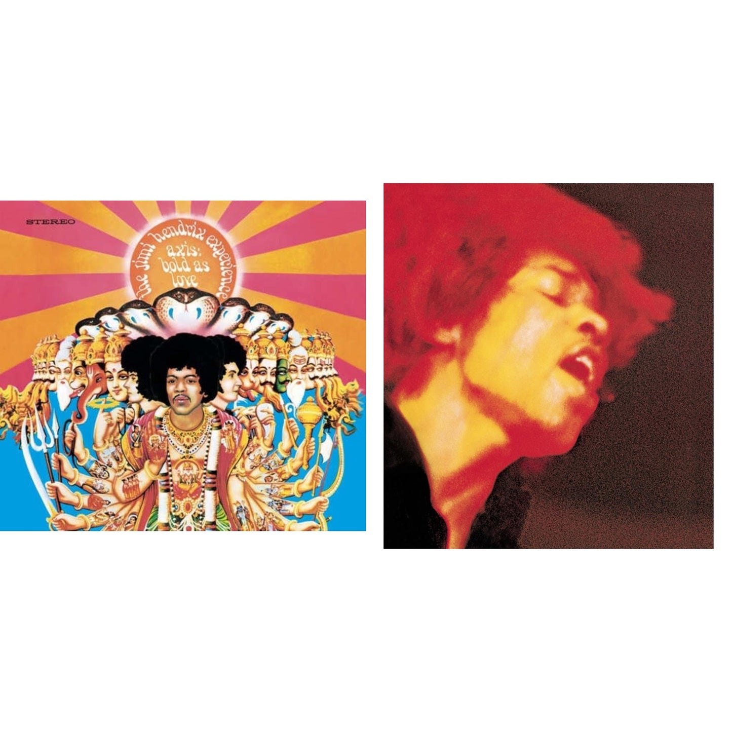 Jimi Experience Hendrix - Axis: Bold As Love (180G) & Electric Ladyland (180G) - LP Vinyl Bundle