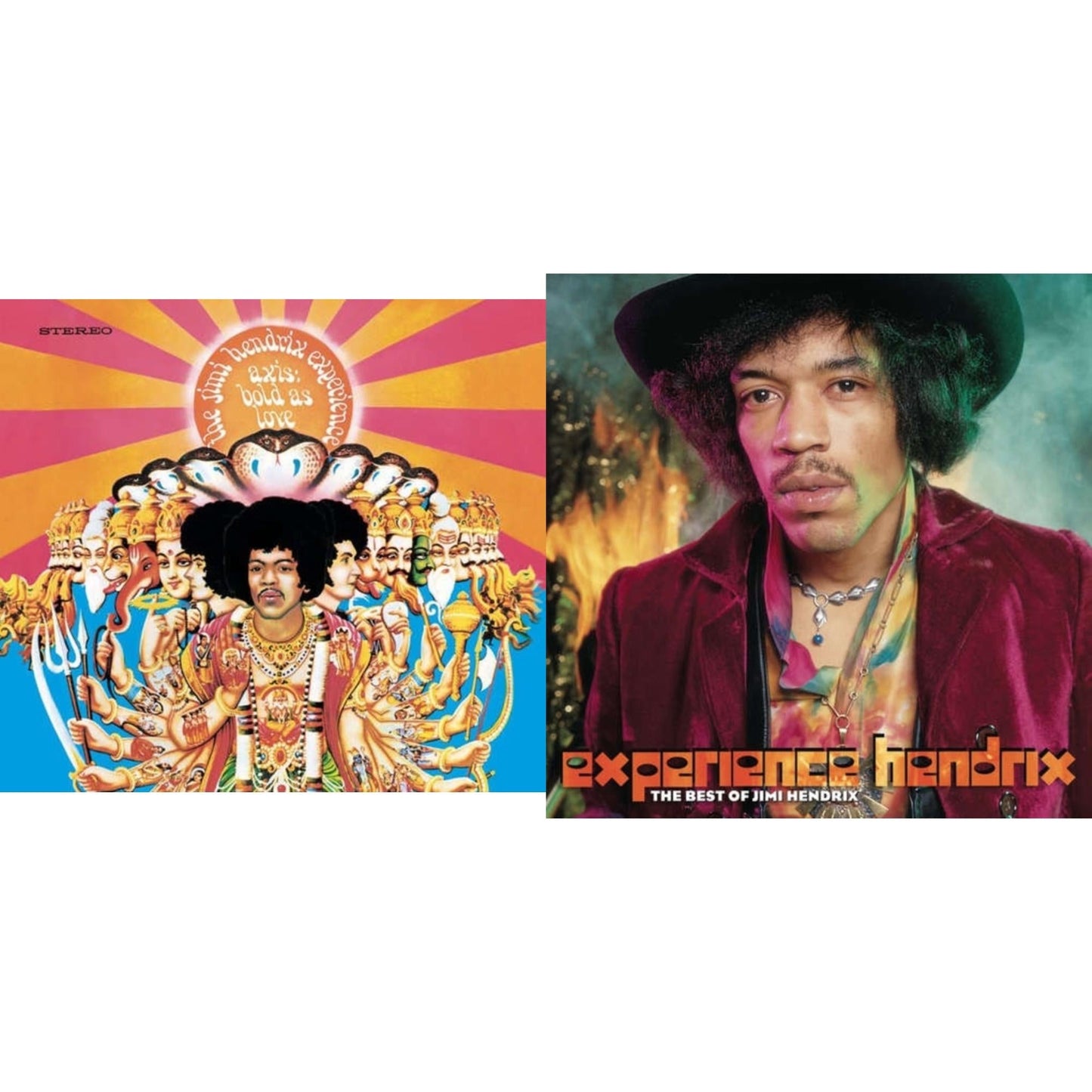 Jimi Experience Hendrix - Axis: Bold As Love (180G) & Experience Hendrix: Best Of Jimi Hendrix (2LP/150G)