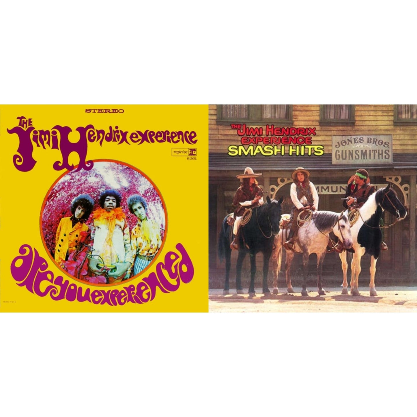 Jimi Experience Hendrix - Are You Experienced (180G) & Smash Hits (150G LP Vinyl/Original Poster Reproduction)