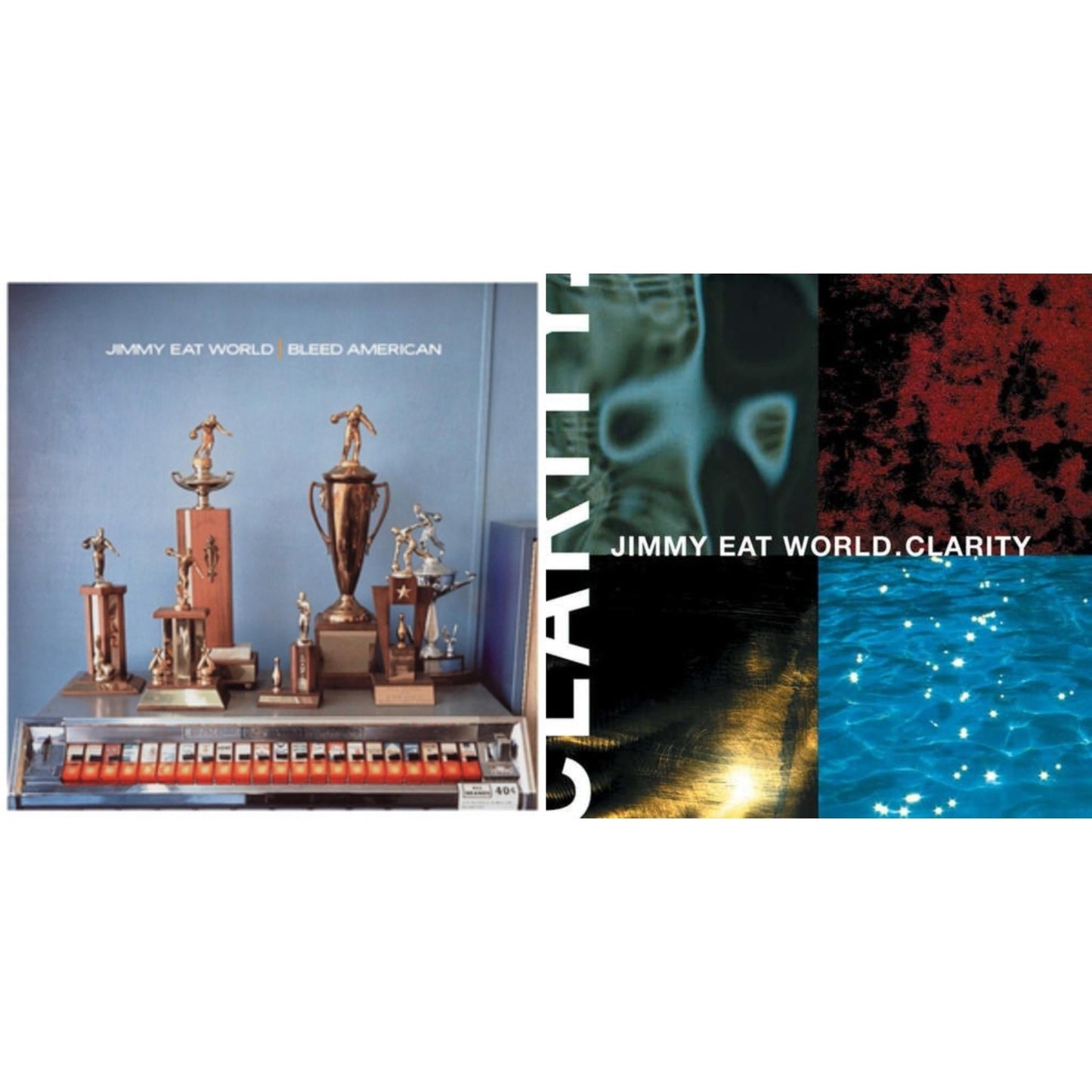 Jimmy Eat World - Bleed American & Clarity - LP Vinyl Bundle