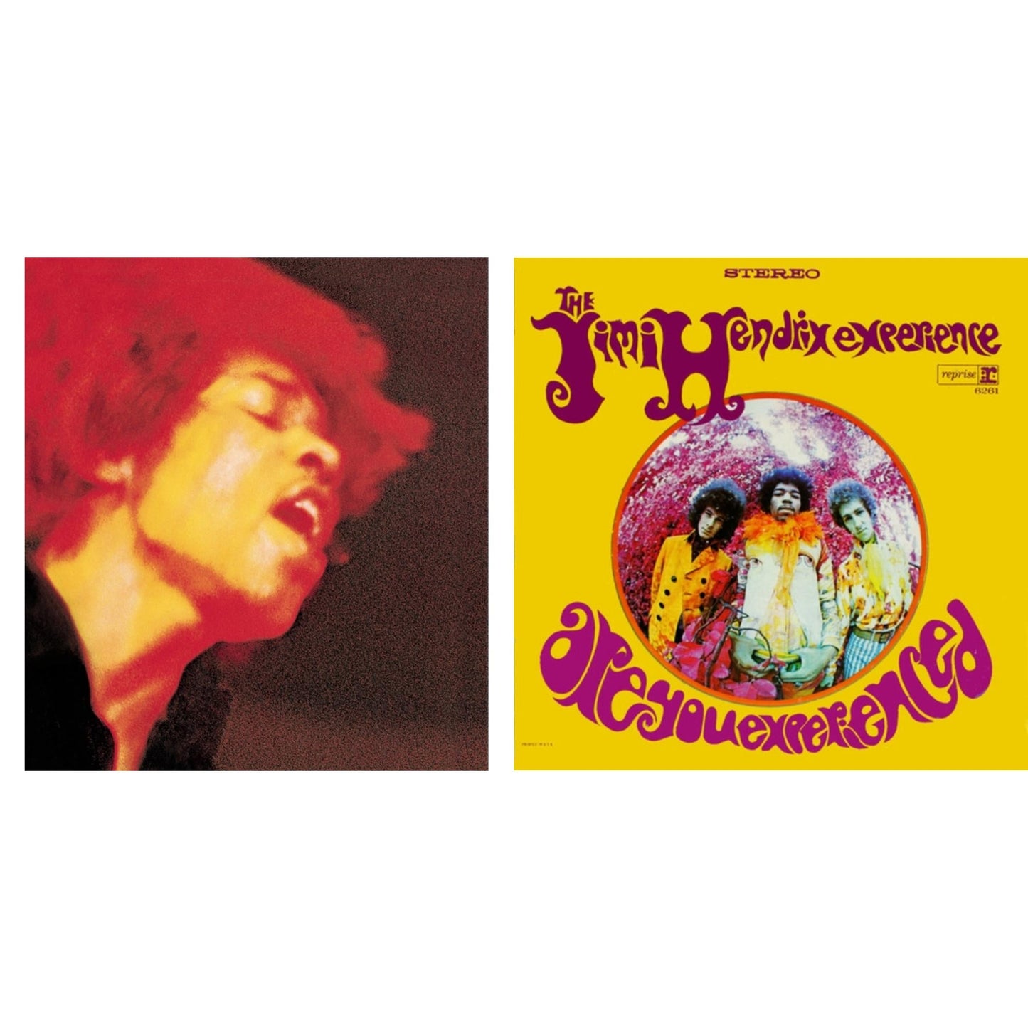 Jimi Experience Hendrix - Electric Ladyland (180G) & Are You Experienced (180G) - LP Vinyl Bundle