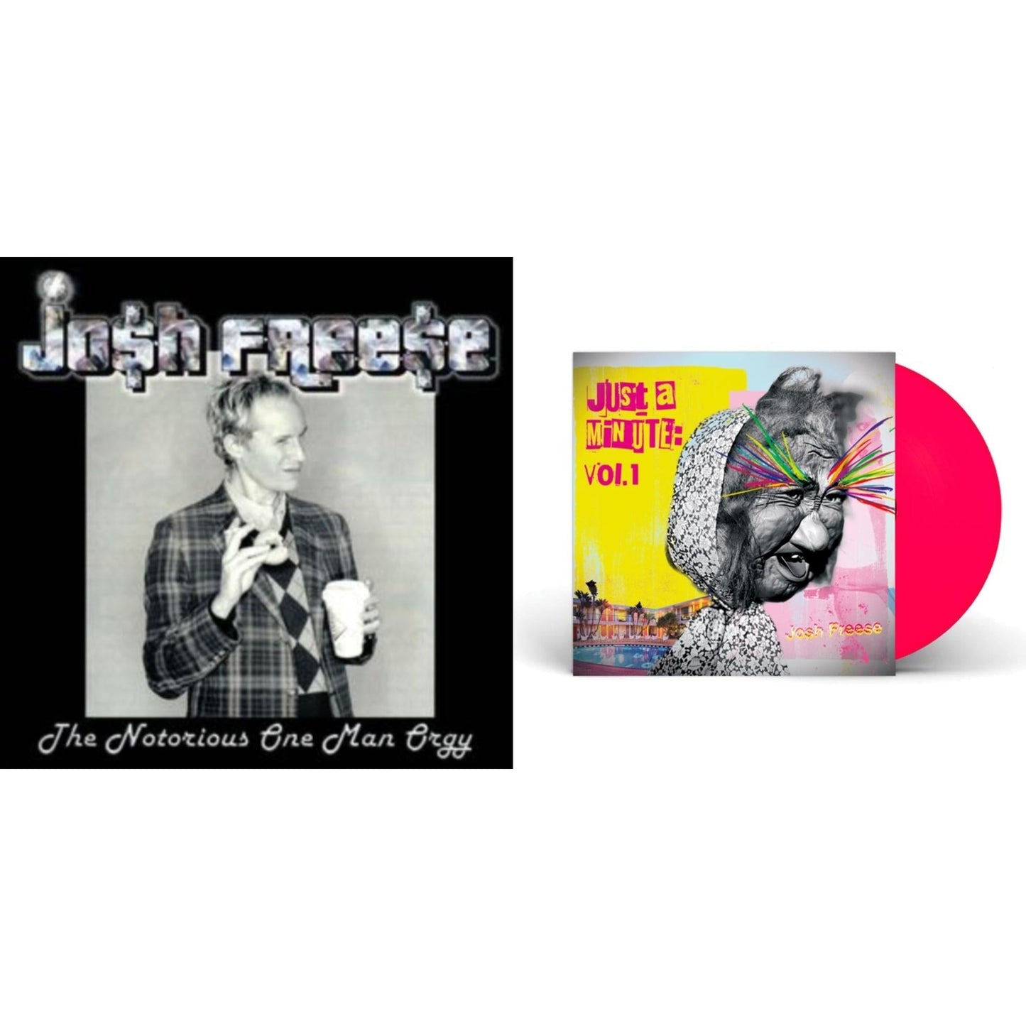 Josh Freese - Just A Minute, Vol. 1 & Notrious One Man Orgy (Blue LP Vinyl)