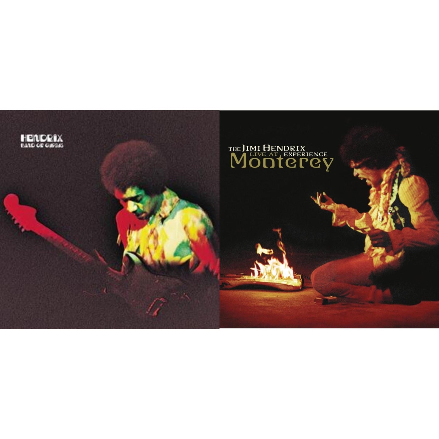 Jimi Hendrix - Band Of Gypsys & Live At Monterey - CD Bundle