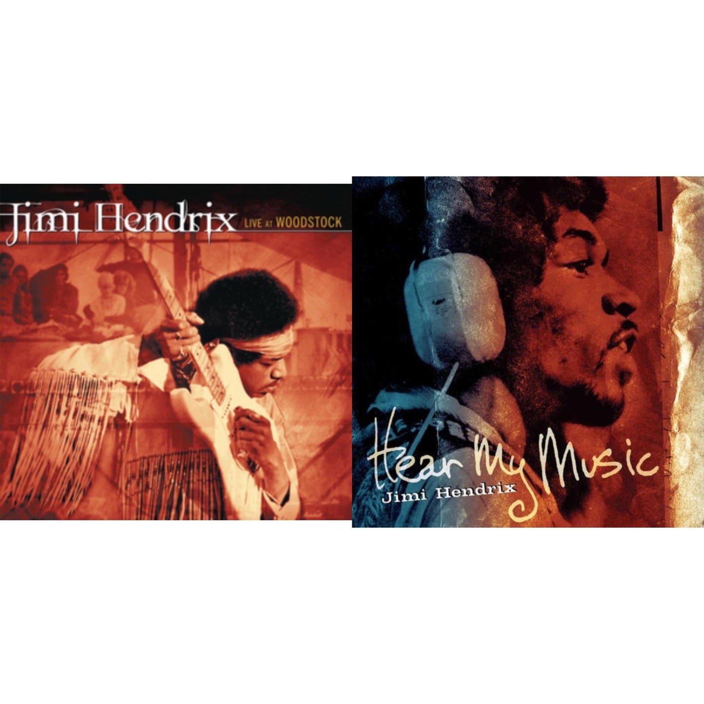 Jimi Hendrix - Live At Woodstock & Hear My Music (2LP/Gatefold) (180G)