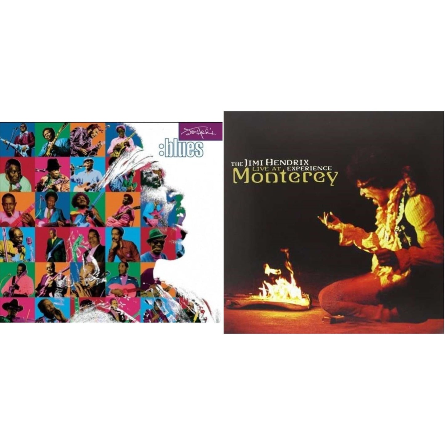 Jimi Hendrix - Blues (2LP/180G/Gatefold) & Live At Monterey (180G)