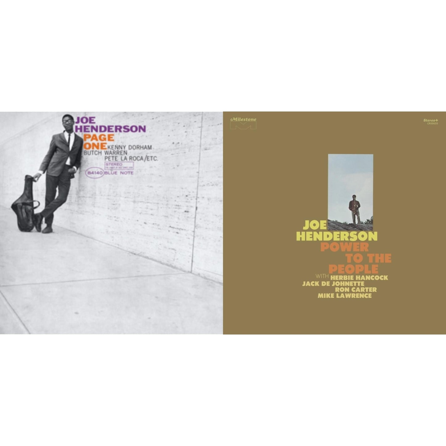Joe Henderson - Page One (Blue Note Classic LP Vinyl Edition) & Power To The People (Jazz Dispensary Top Shelf Series)
