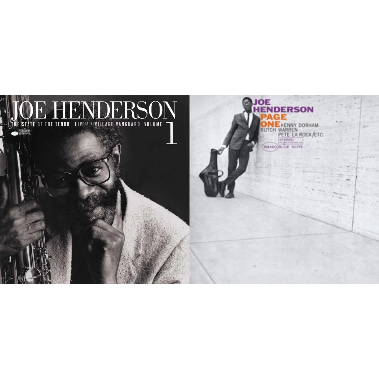 Joe Henderson - Page One (Blue Note Classic LP Vinyl Edition) & State Of The Tenor Vol. 1. (Blue Note Tone Poet Series)