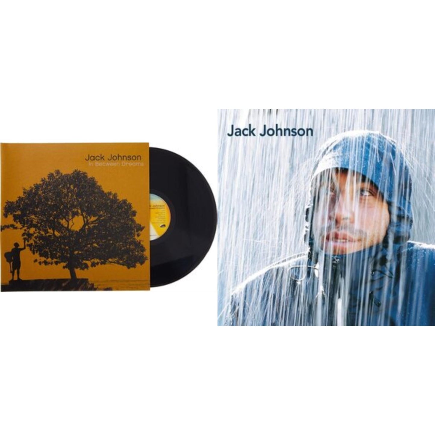Jack Johnson - In Between Dreams & Brushfire Fairytales (High Def Edition/180G) - LP Vinyl Bundle