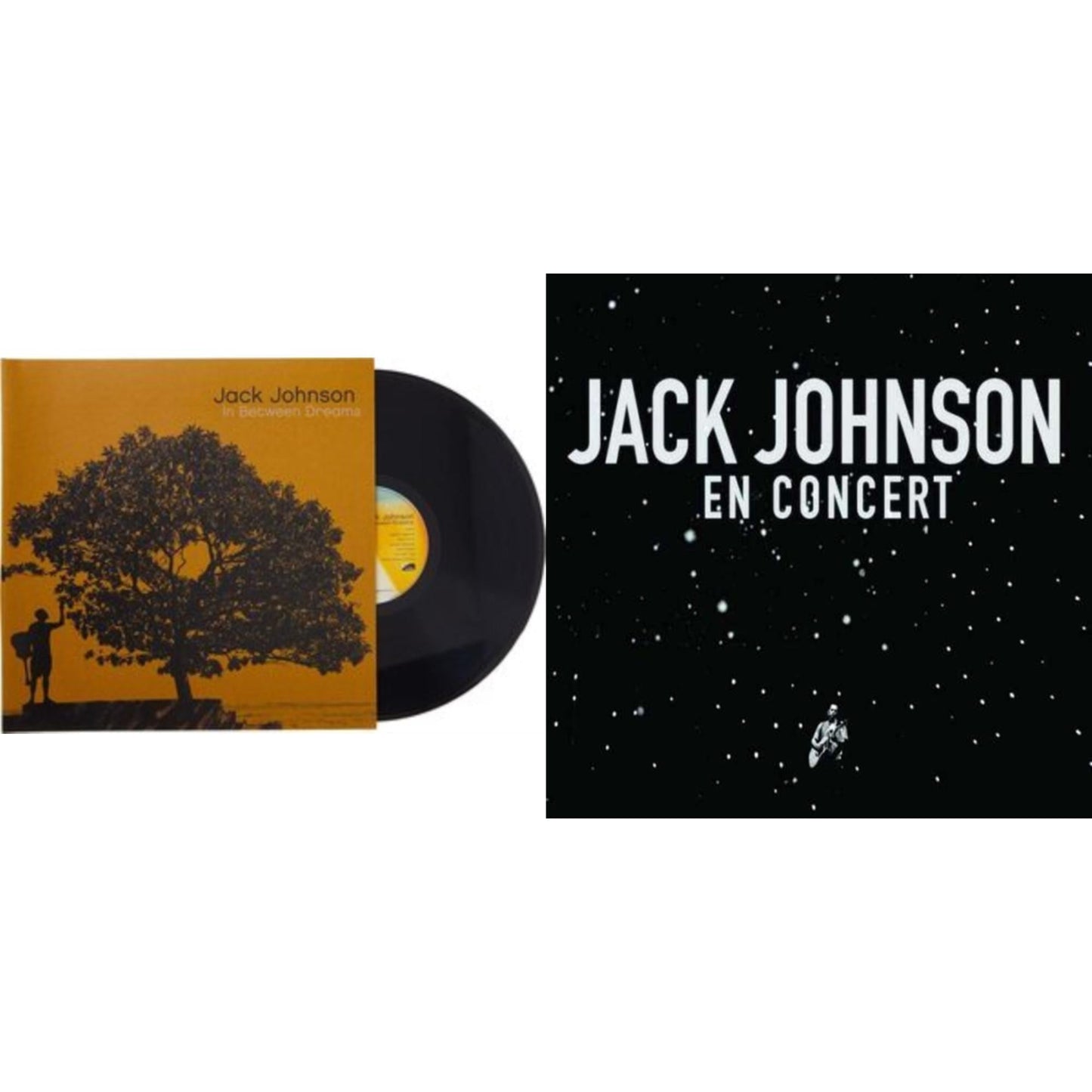 Jack Johnson - In Between Dreams & En Concert - LP Vinyl Bundle