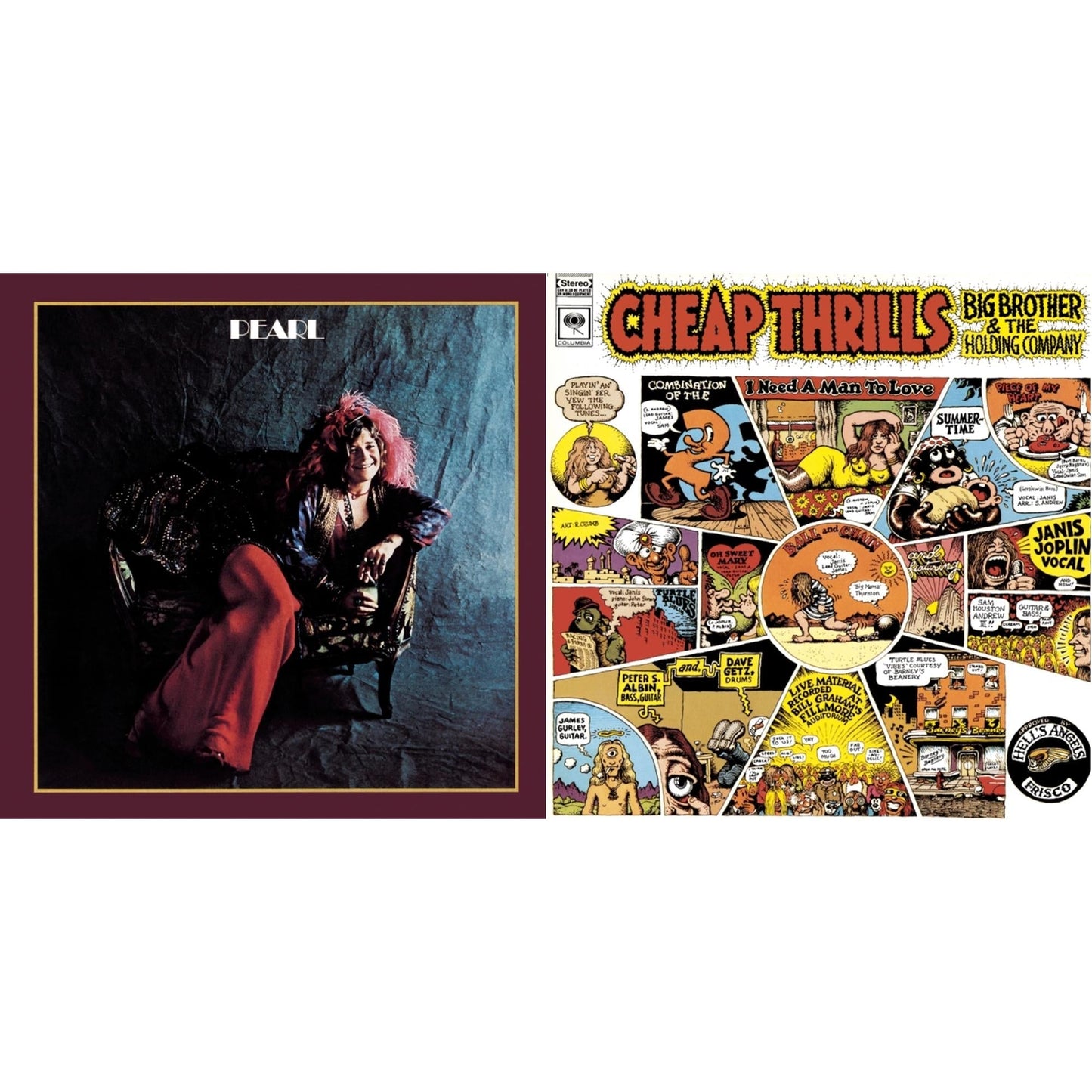Janis Joplin - Cheap Thrills & Pearl - CD Bundle