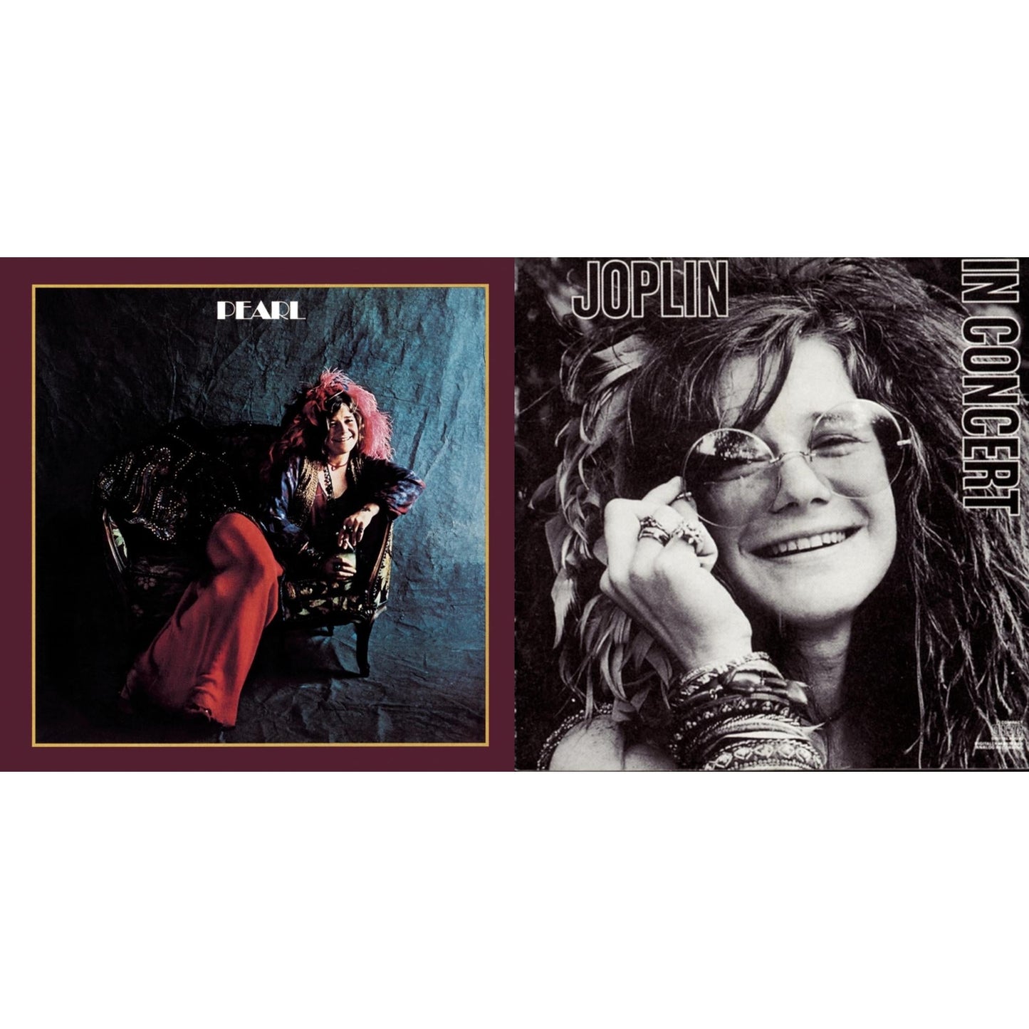 Janis Joplin - Joplin In Concert & Pearl - CD Bundle