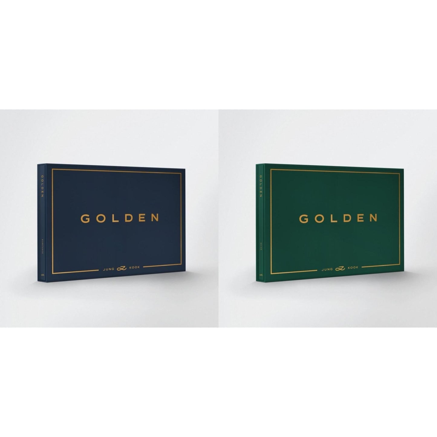 Jung Kook Bts - Golden (Solid) & Golden (Shine) - CD Bundle