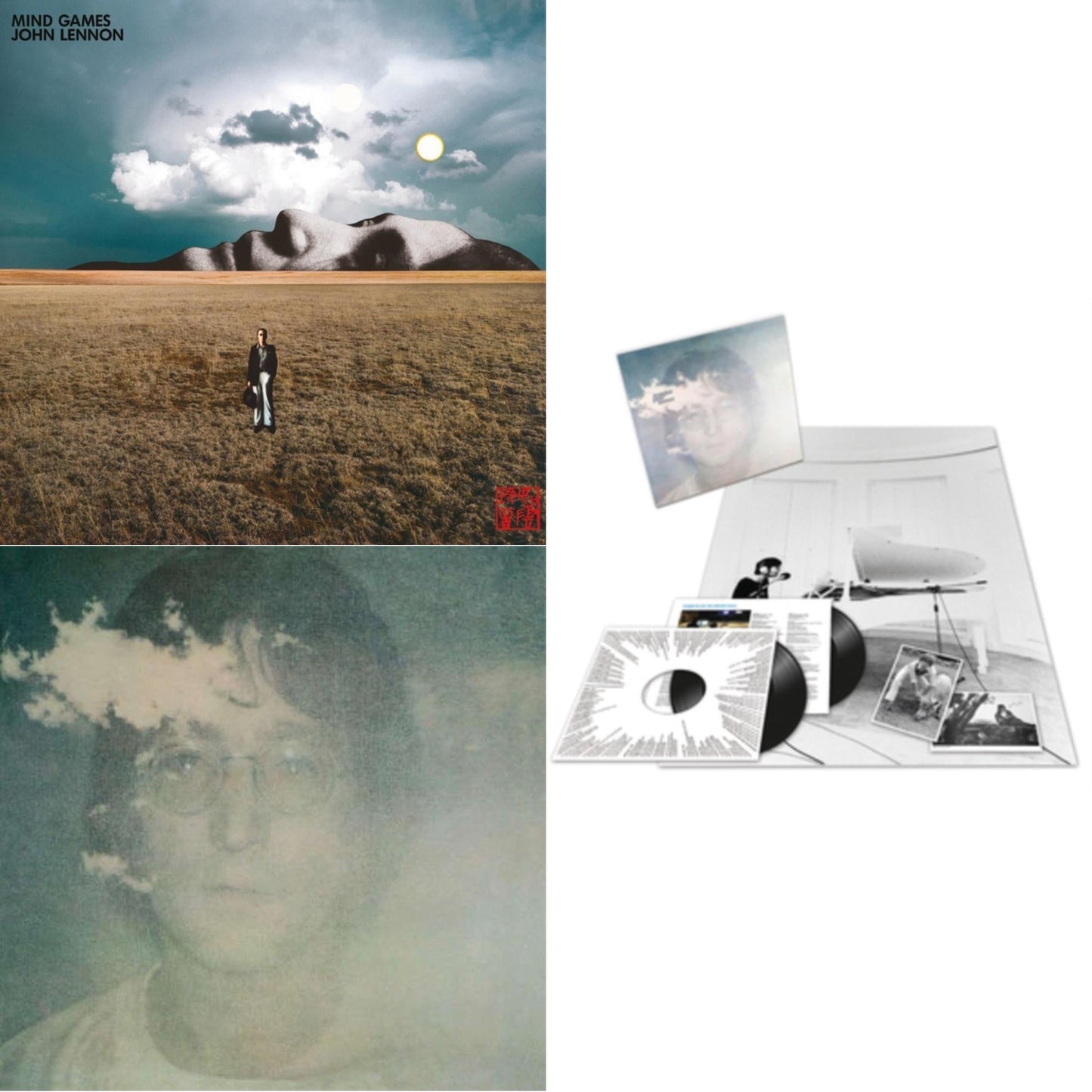 John Lennon - Imagine & Mind Games (The Ultimate Mixes) (2LP) & Imagine: The Ultimate Mixes Deluxe (2 LP)