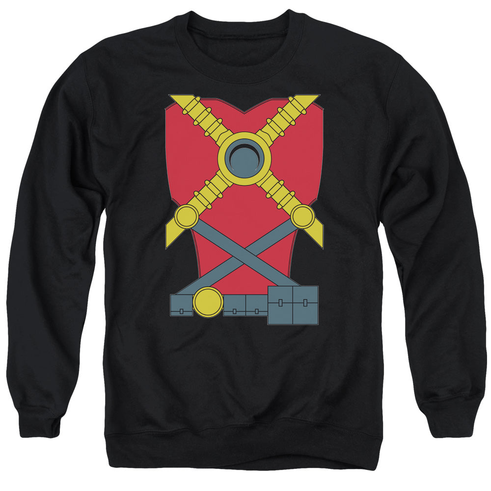 Justice League Of America Red Robin Mens Crewneck Sweatshirt Black Officially Licensed
