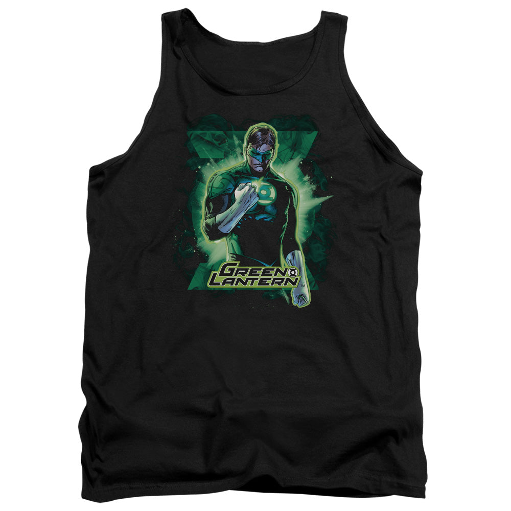 Justice League Assemble Gl Brooding Mens Tank Top Shirt Black Officially Licensed