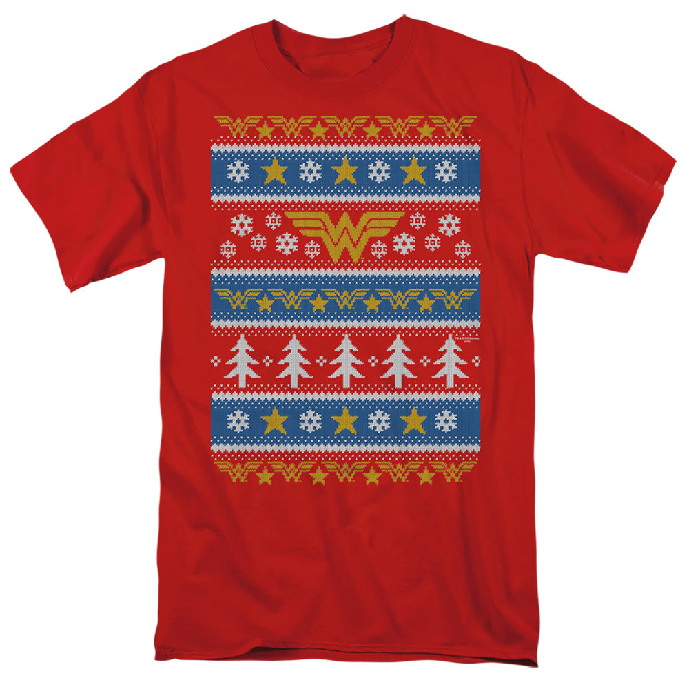 Dc Wonder Woman Wonder Woman Christmas Sweater
Mens T Shirt Red