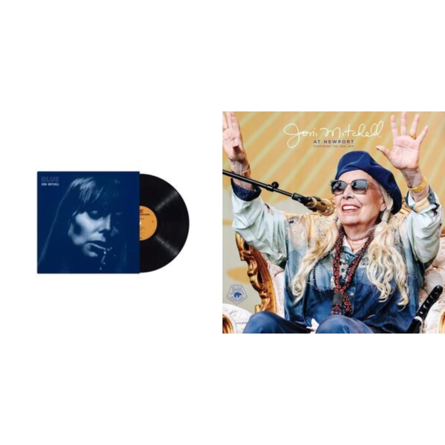 Joni Mitchell - At Newport (2LP) & Blue