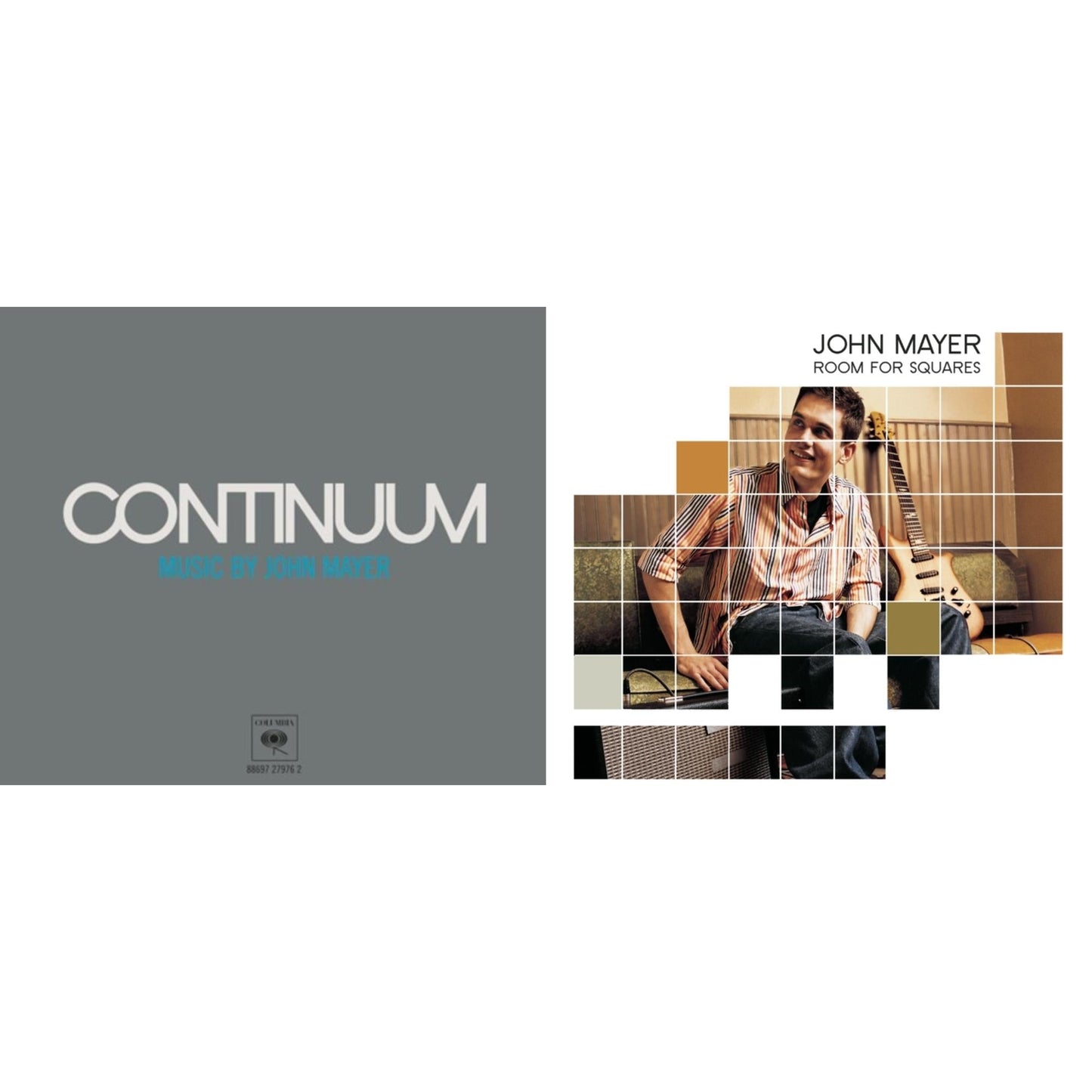 John Mayer - Continuum & Room For Squares - CD Bundle