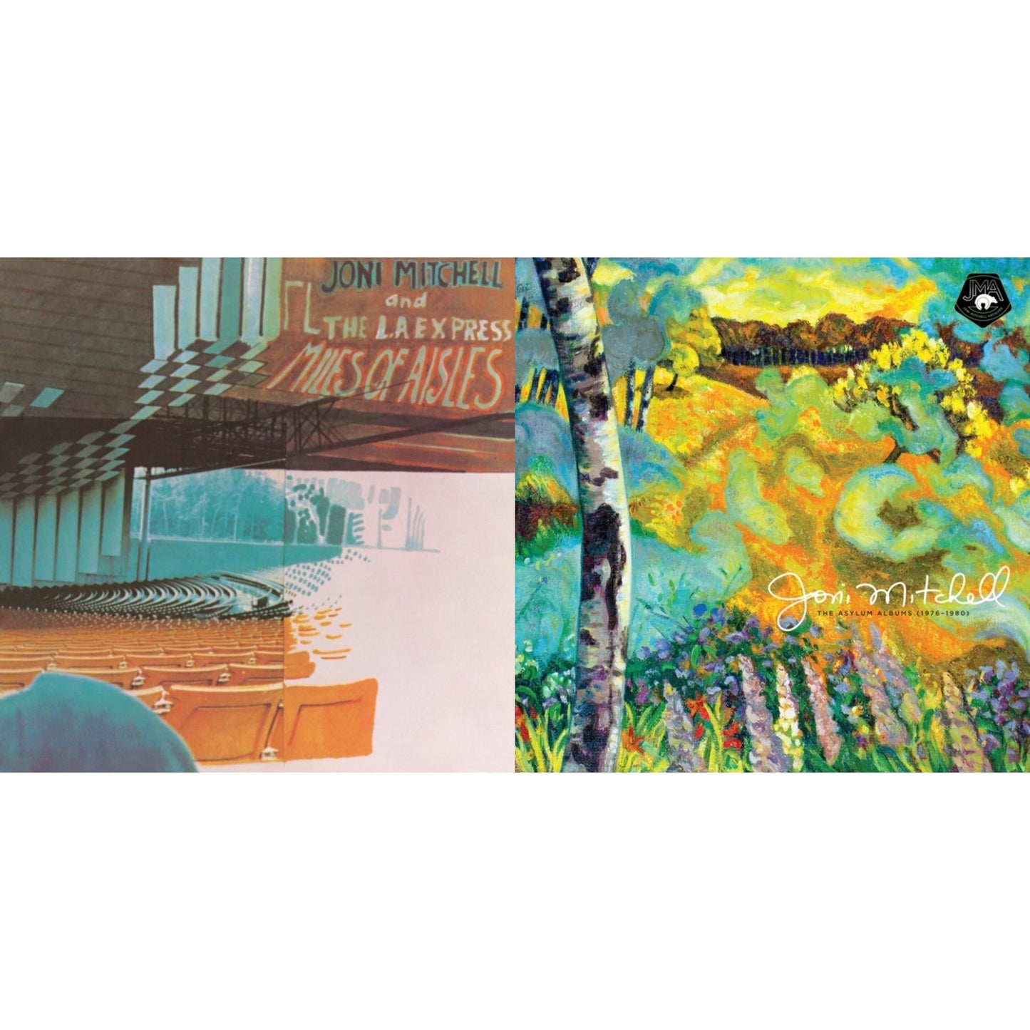 Joni Mitchell - Miles Of Aisles (Sea Blue LP Vinyl) & Asylum Albums (1976-1980) (6LP/180G)