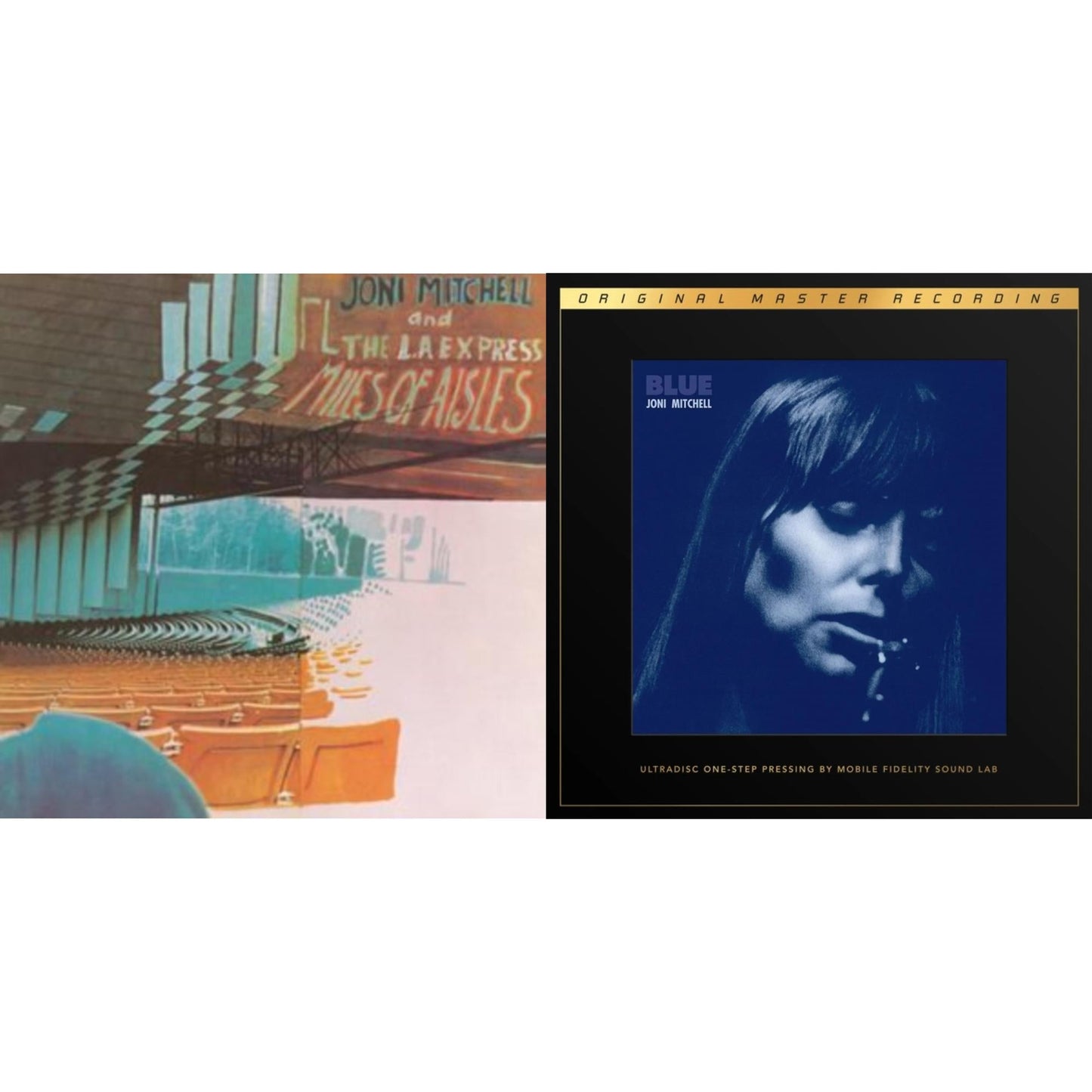 Joni Mitchell - Miles Of Aisles (2022 Remaster/2LP) & Blue (2LP Box/180G/45RPM Supervinyl Ultradisc One-Step/Limited/Numbered)