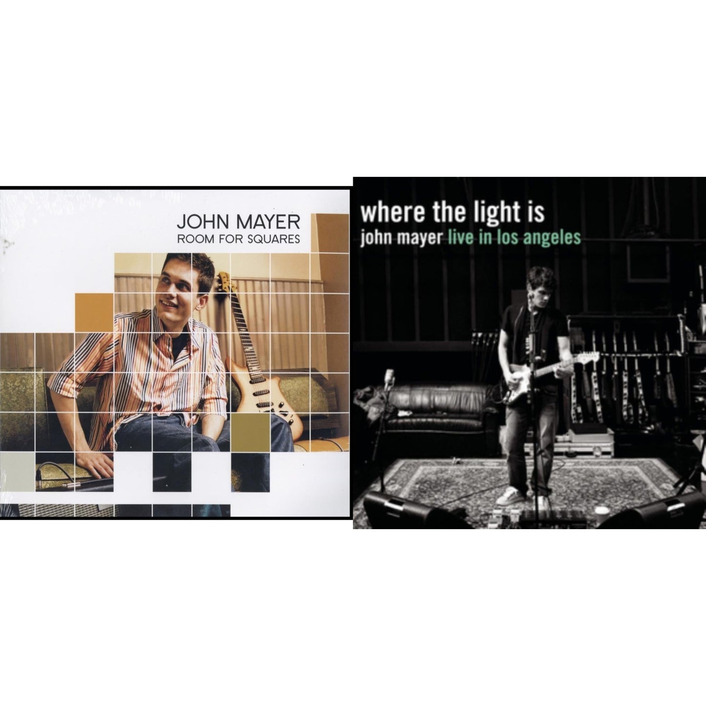 John Mayer - Room For Squares & Where The Light Is (4LP)