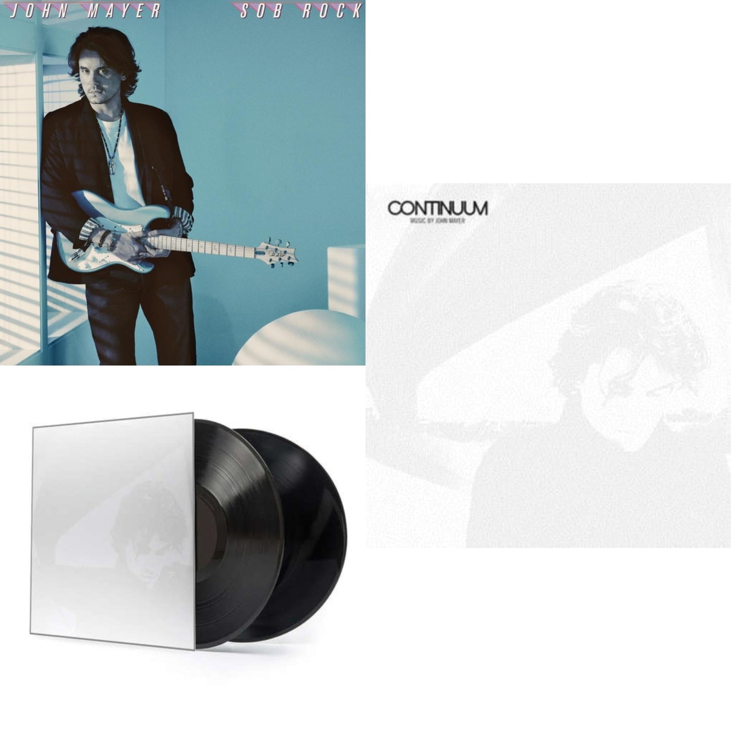 John Mayer - Sob Rock (180G) & Continuum (2LP/180G/Revised Standard Package) & Continuum (180G)