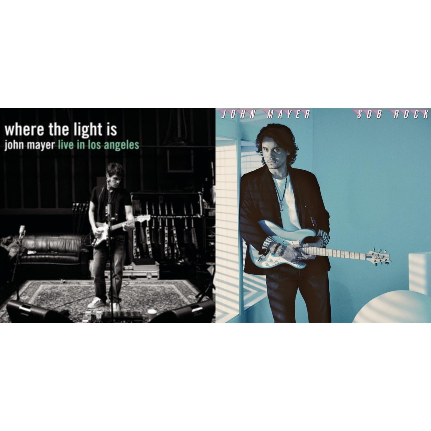 John Mayer - Sob Rock (180G) & Where The Light Is (4LP)