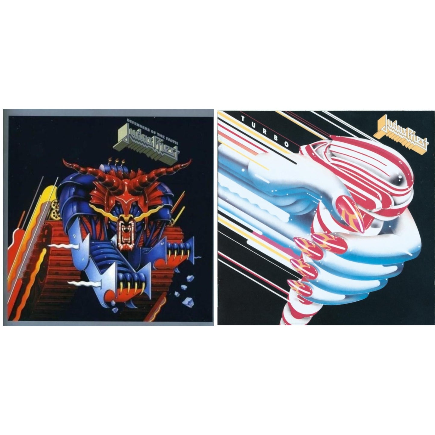 Judas Priest - Defenders Of The Faith & Turbo - CD Bundle
