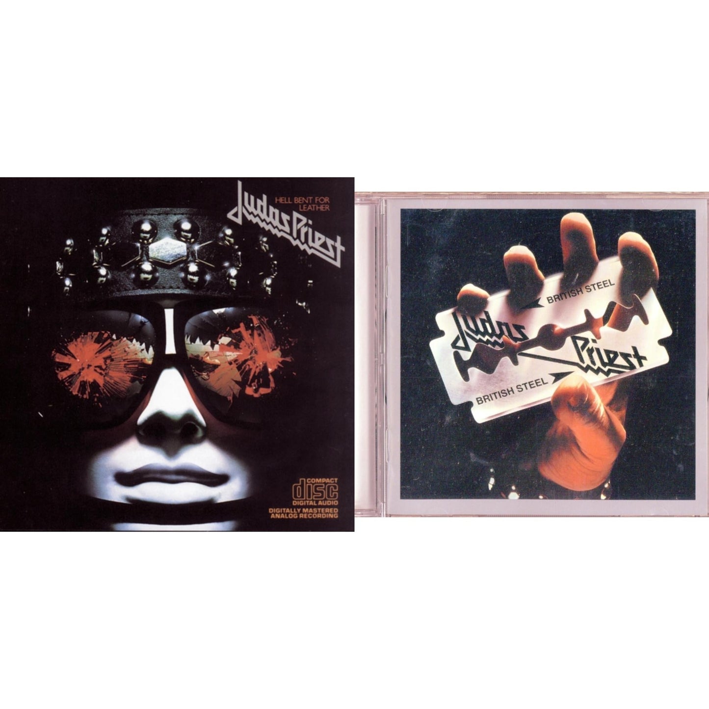 Judas Priest - British Steel & Hell Bent For Leather - CD Bundle
